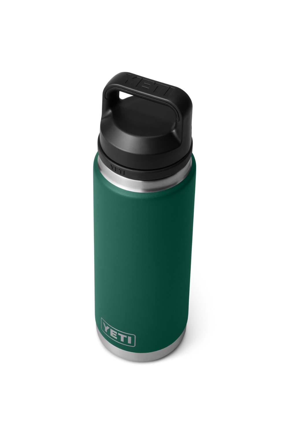 Yeti Rambler 26 Oz Bottle With Chug Cap Black Forest Green