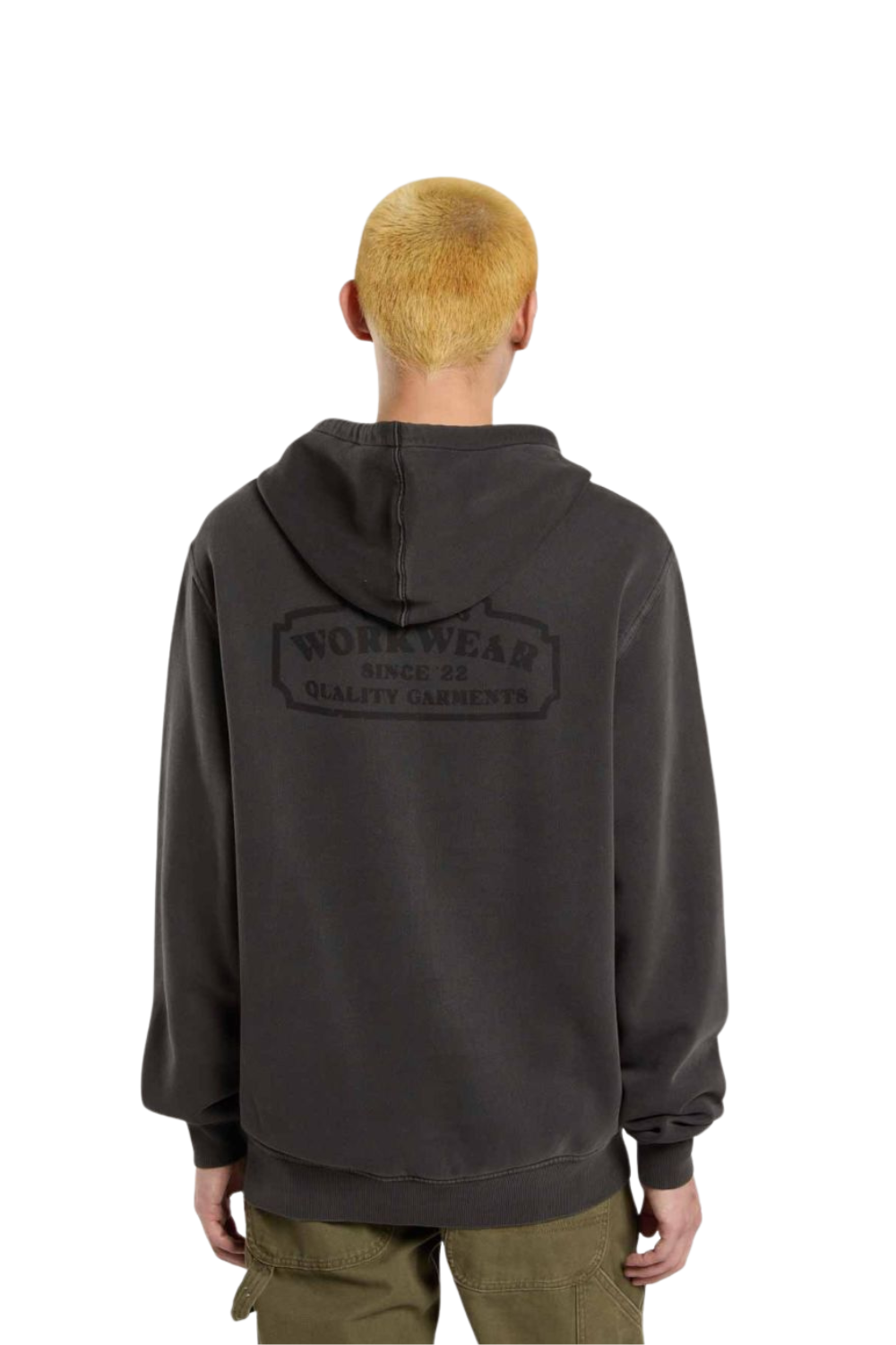 Dickies Christiana Garment Dye Pullover Hoodie Black