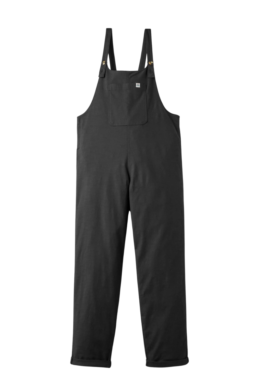 Passenger Meadows Organic Cotton Dungarees Black