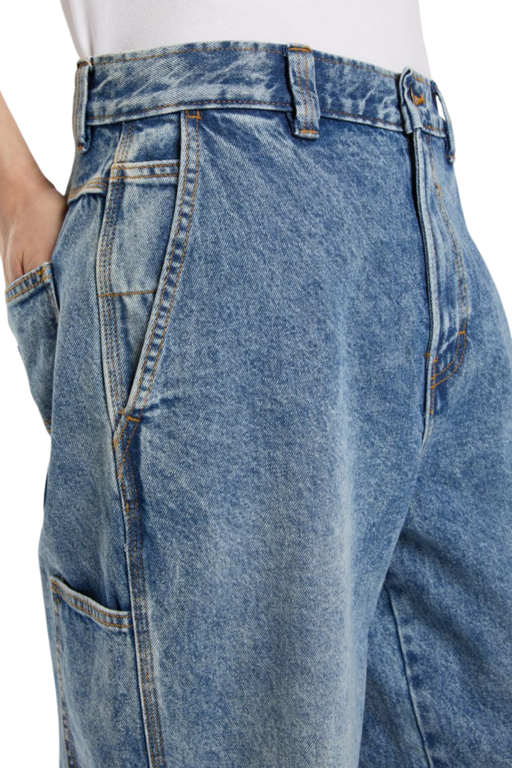 Dickies Madison Baggy Tapered Jeans Rinsed Fade