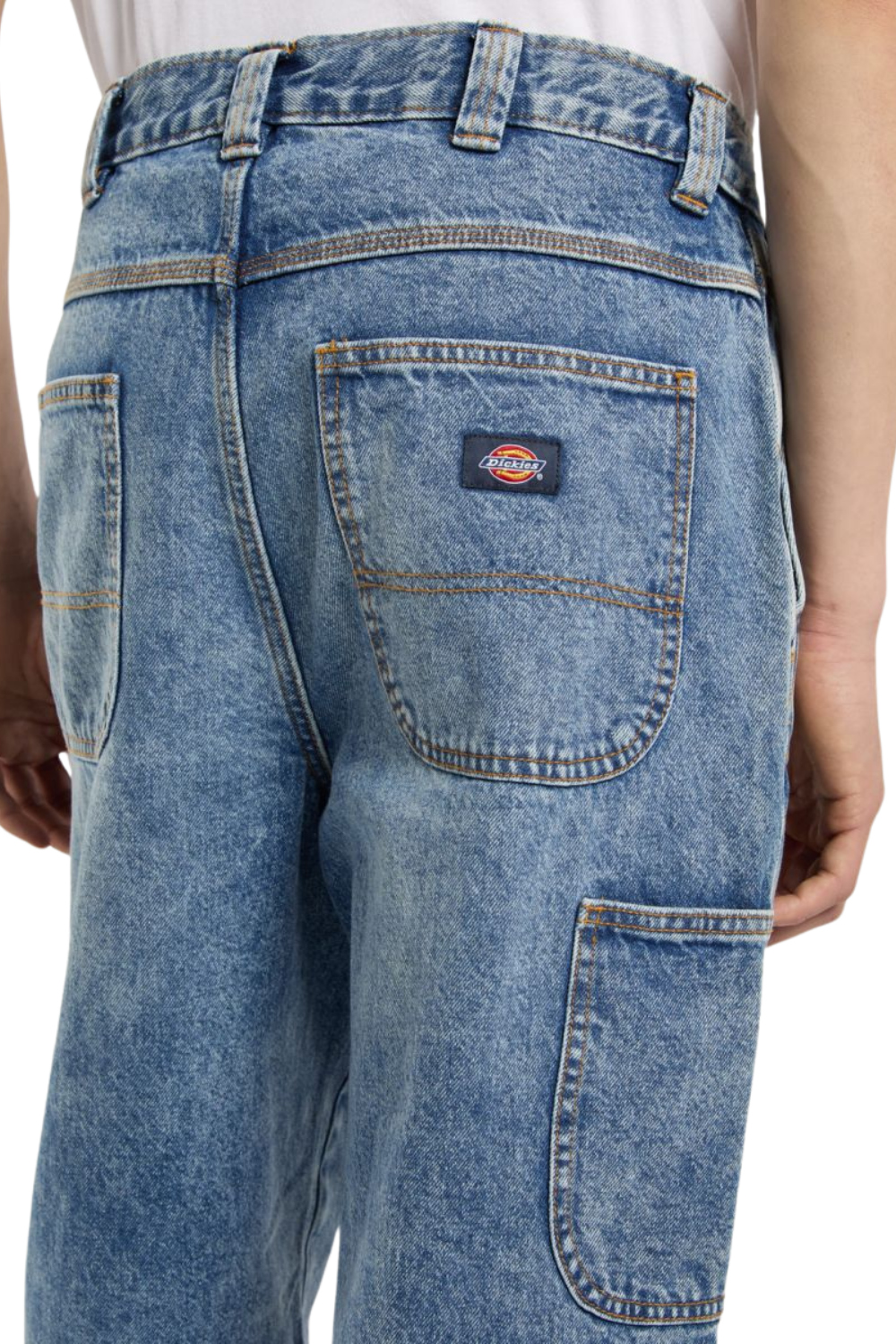 Dickies Madison Baggy Tapered Jeans Rinsed Fade