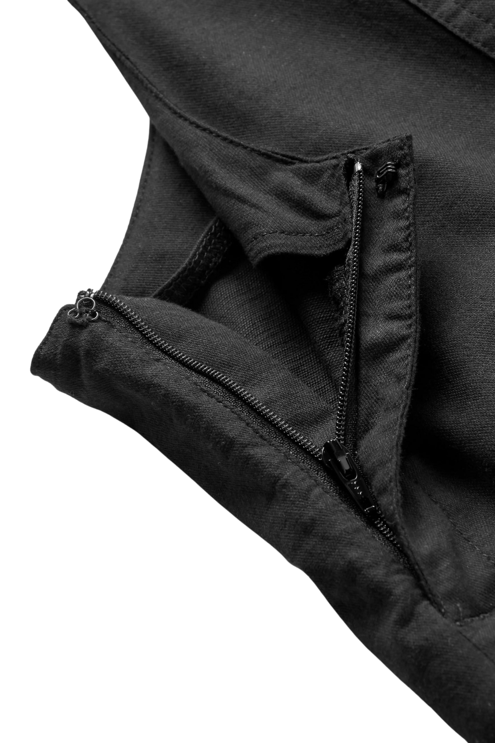 Passenger Meadows Organic Cotton Dungarees Black