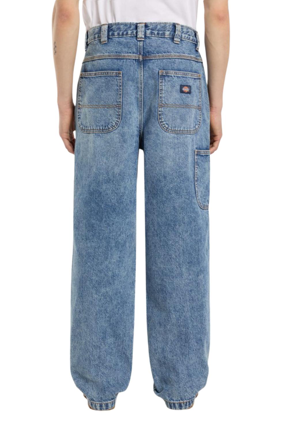 Dickies Madison Baggy Tapered Jeans Rinsed Fade