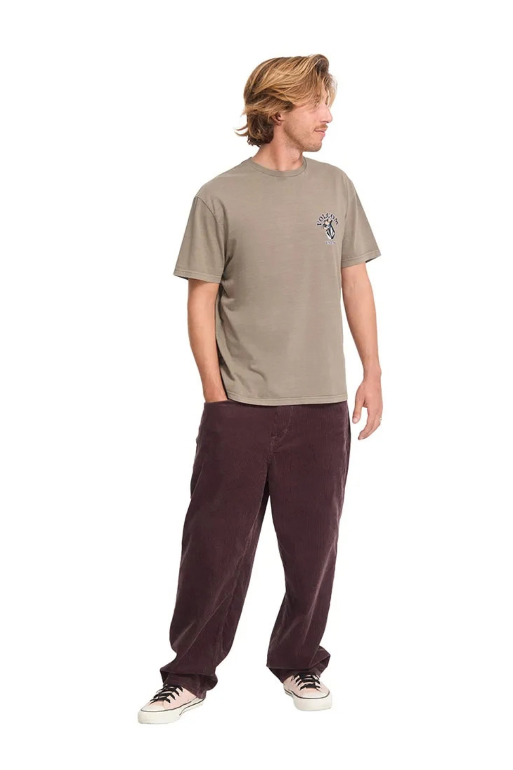 Volcom Bad Luck Mens T-Shirt Earth