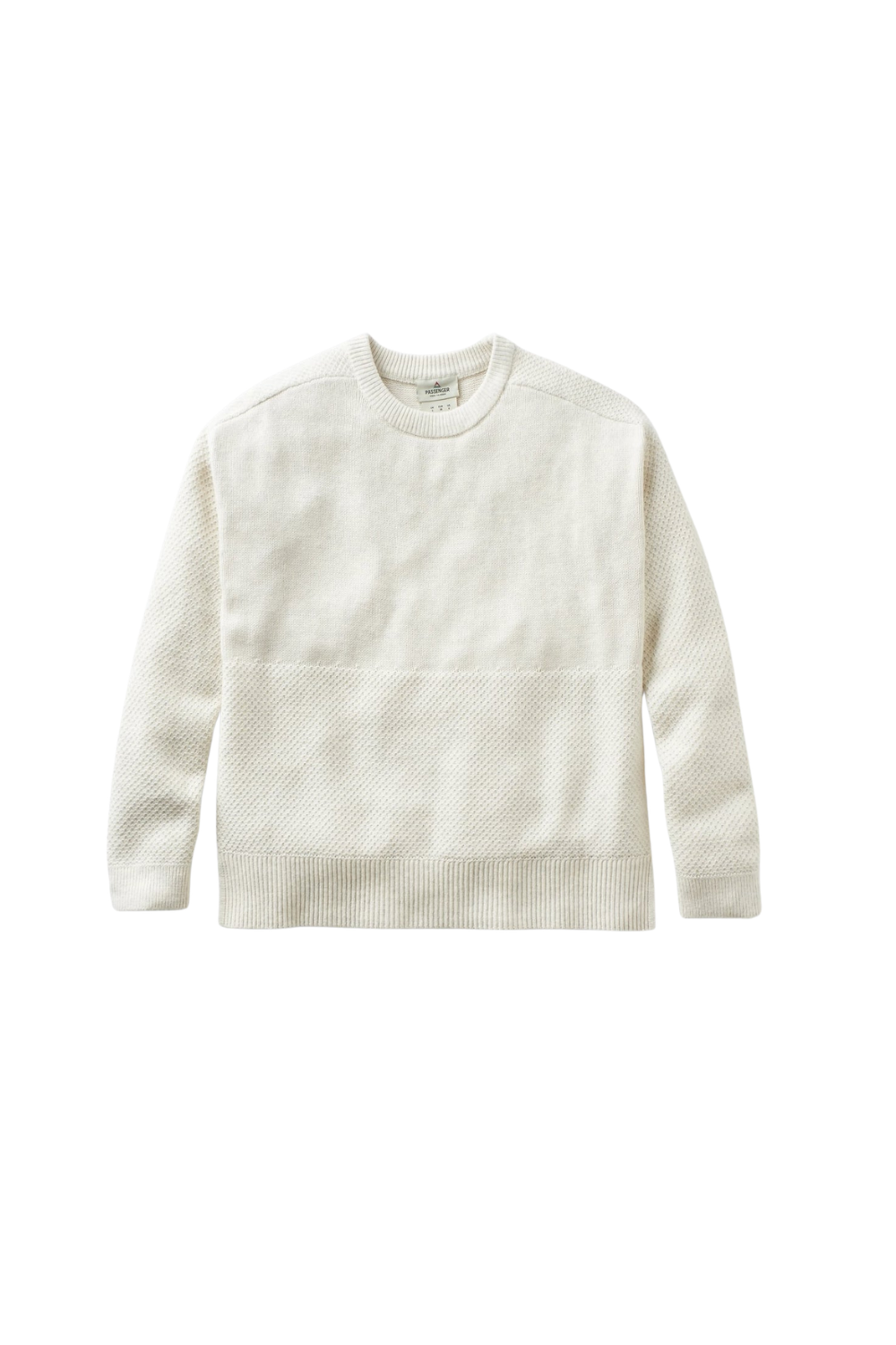 Passenger Cove Womens Knitted Jumper Off White