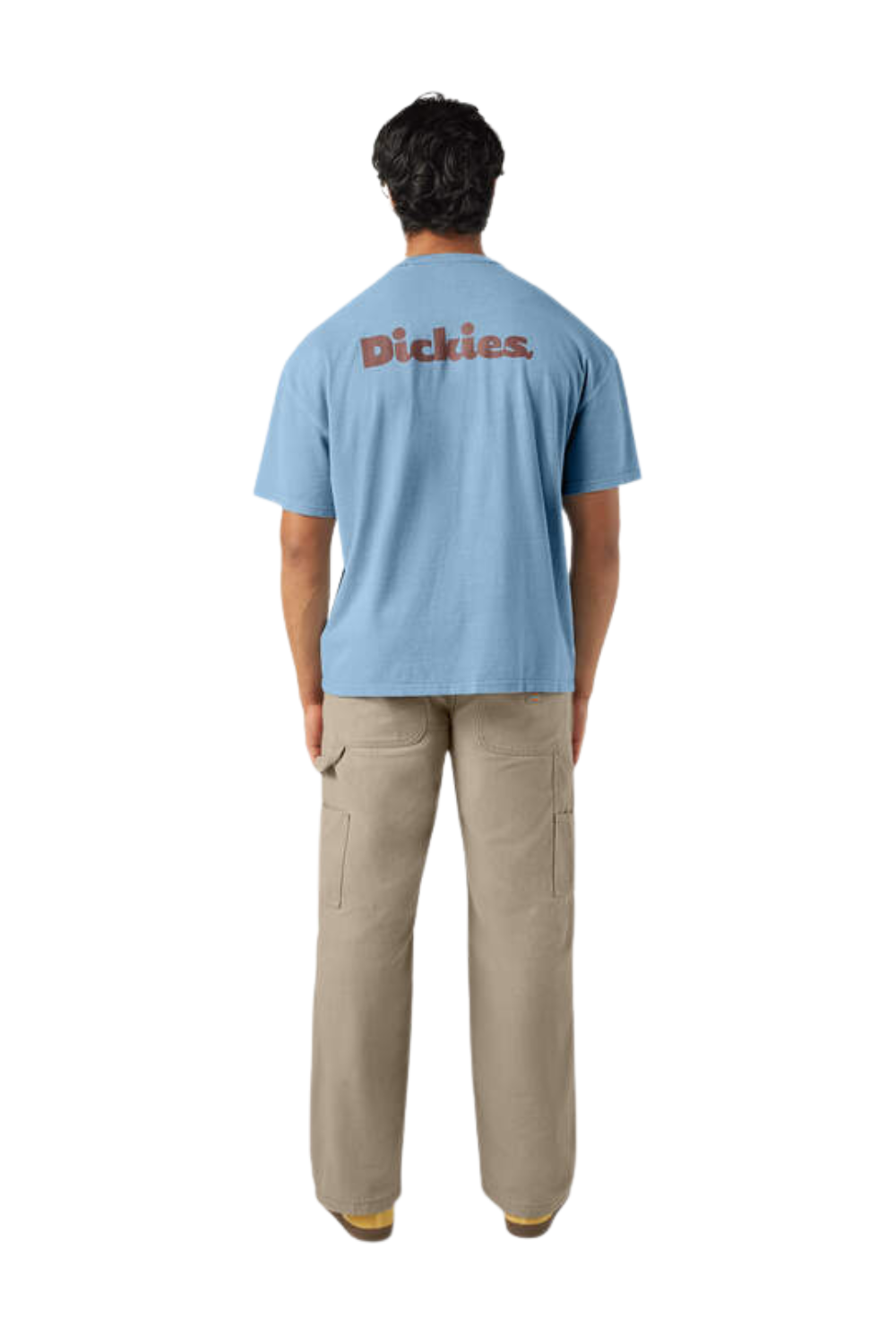 Dickies Slayden Garment Dye Short Sleeve T-Shirt Glacier Lake