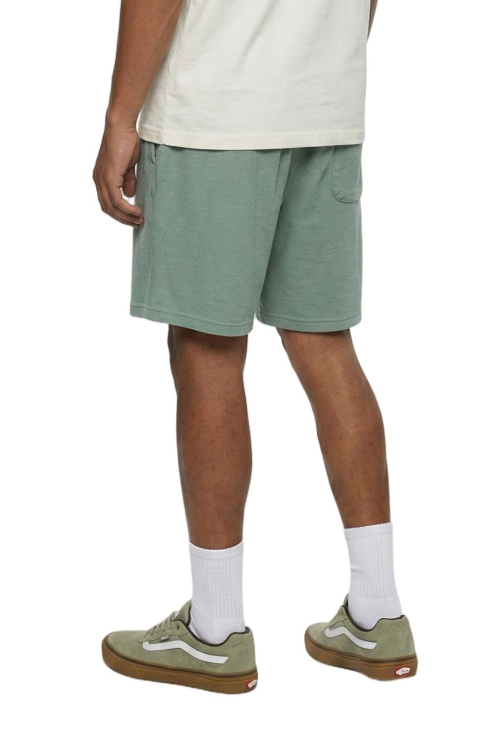 BamBooBay Lazy Terry Mens Shorts Aloe