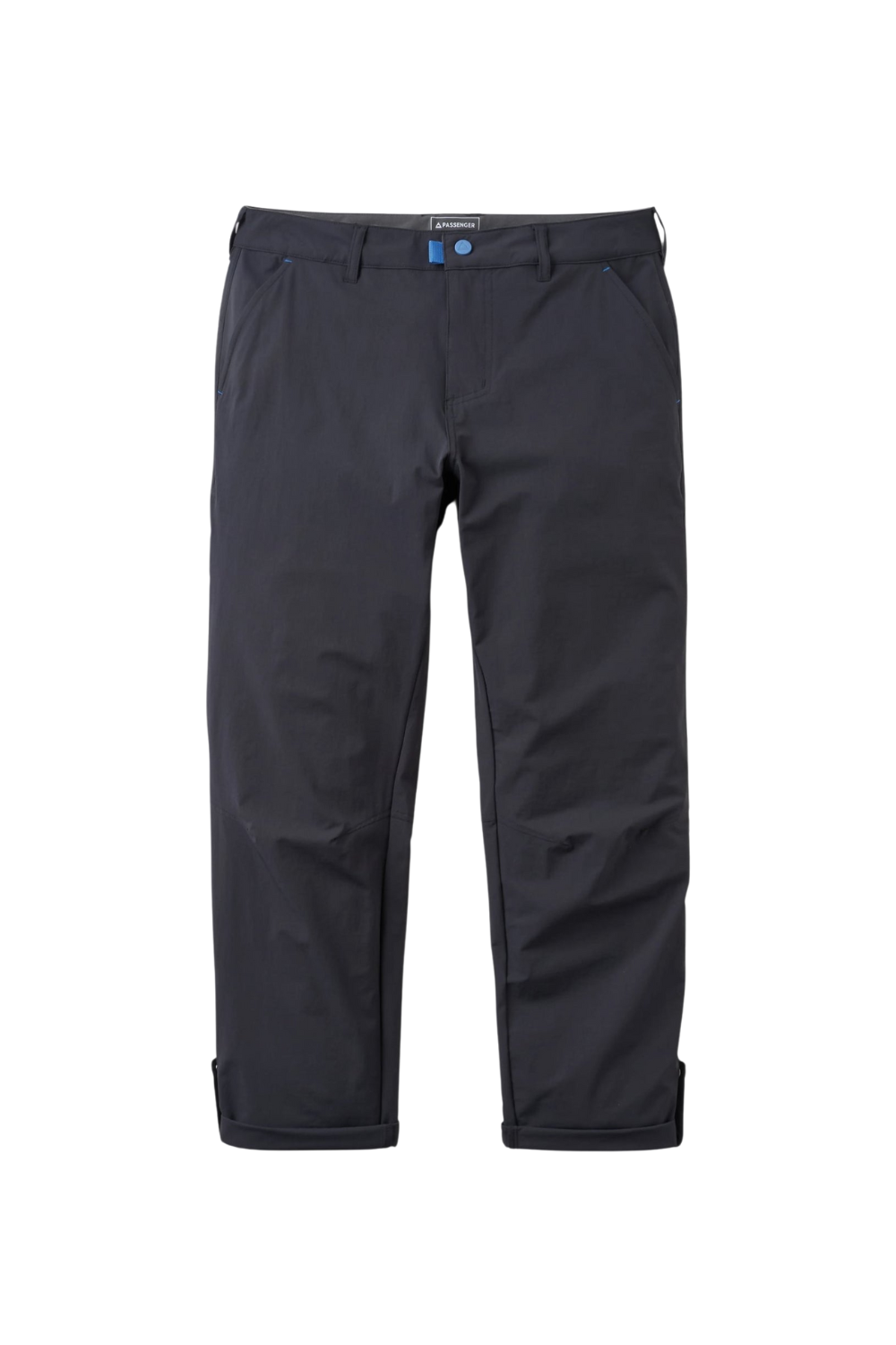 Passenger 365 Trail Roll Up Trousers Black