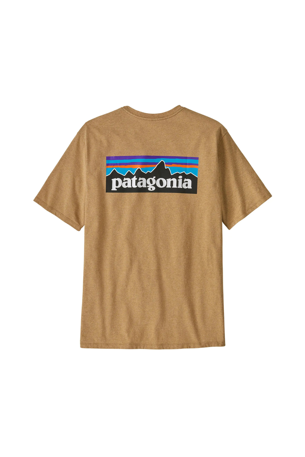 Patagonia Mens Boardshort Logo Pocket Responsibili T-Shirt Talon Gold