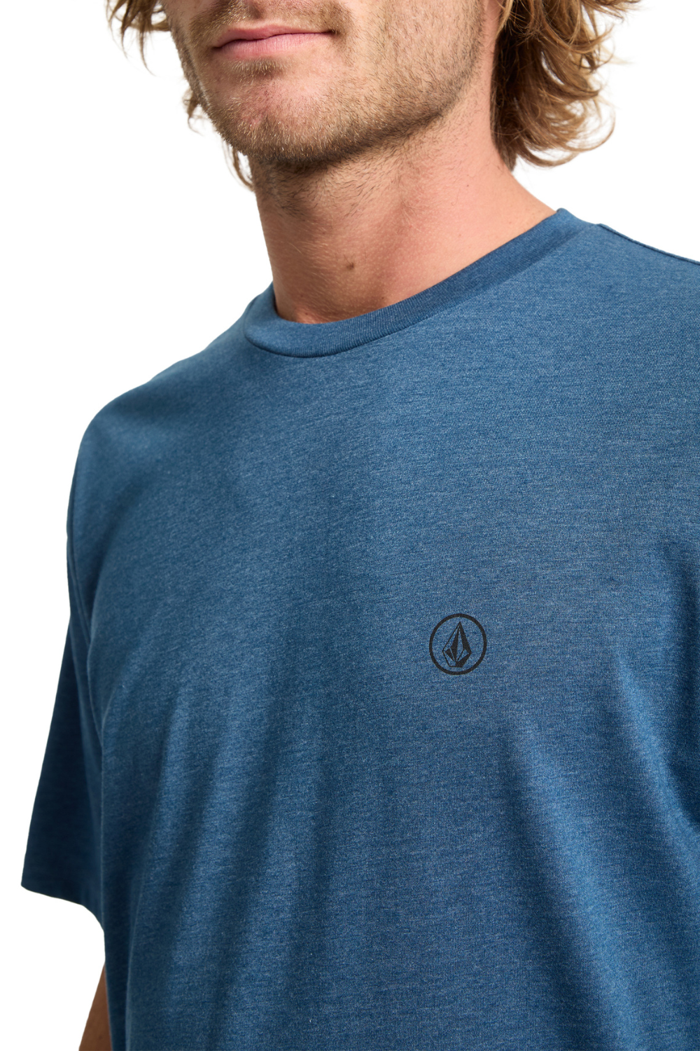 Volcom Circle Blanks Short Sleeve T-Shirt Cosmic Blue