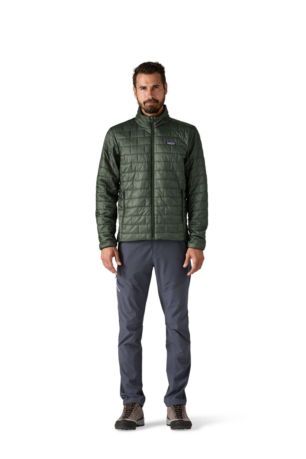 Patagonia Mens Nano Puff Jacket Old Growth Green