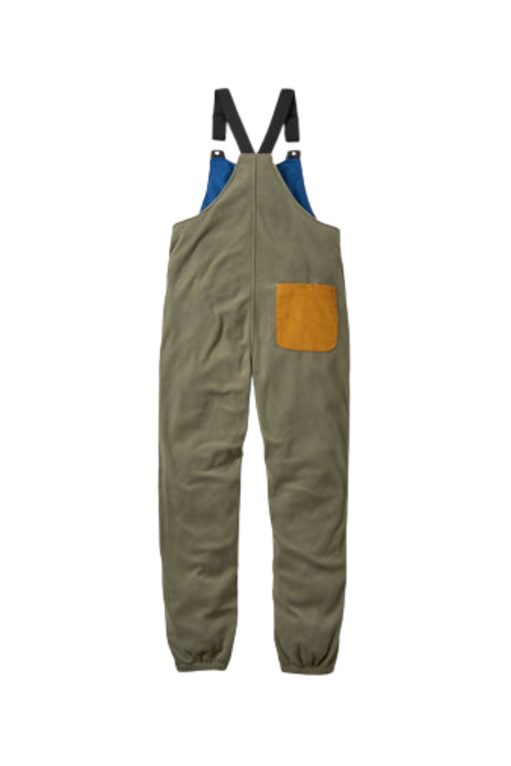 Passenger Ace Recycled Polar Fleece Dungarees Dusty Olive