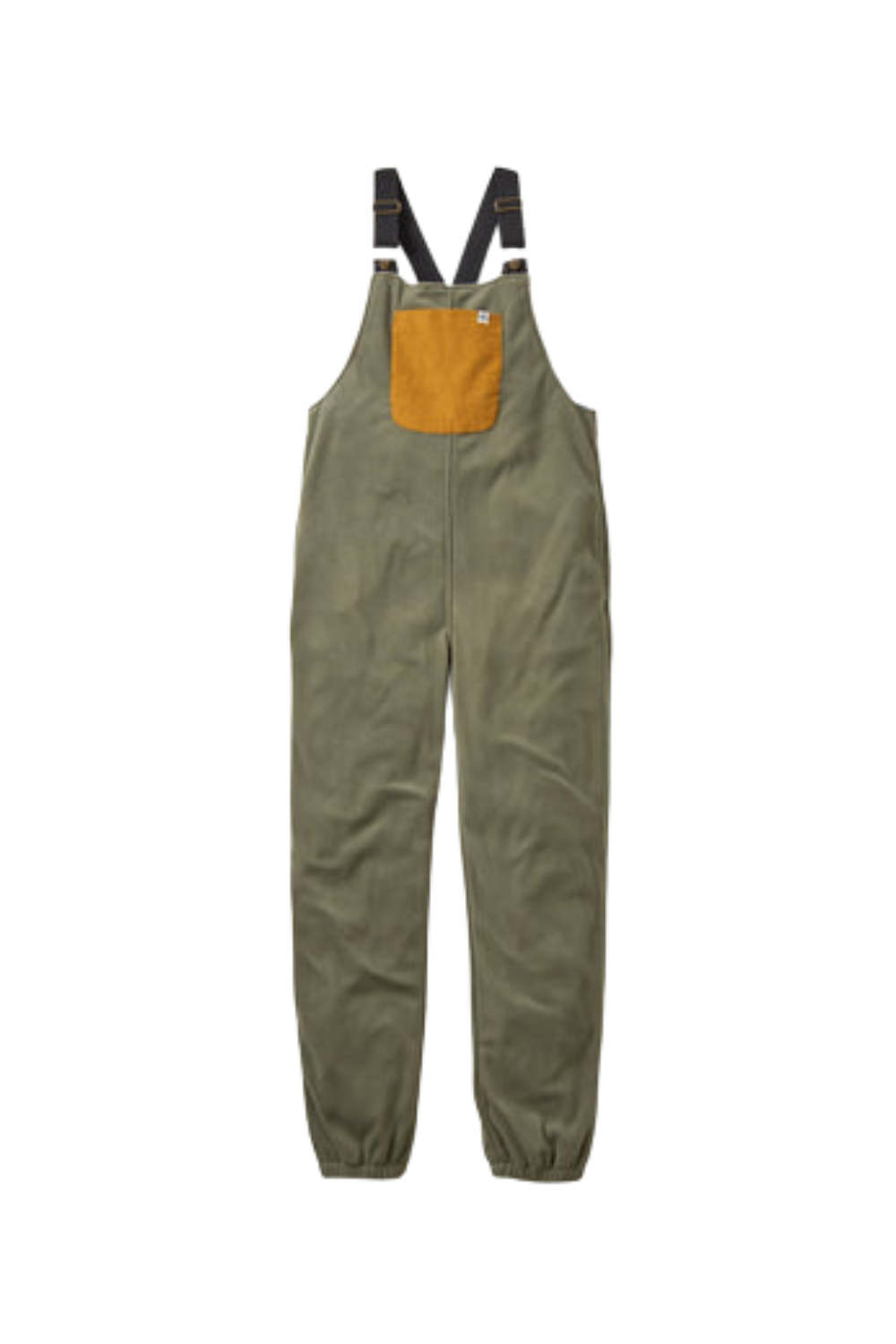 Passenger Ace Recycled Polar Fleece Dungarees Dusty Olive