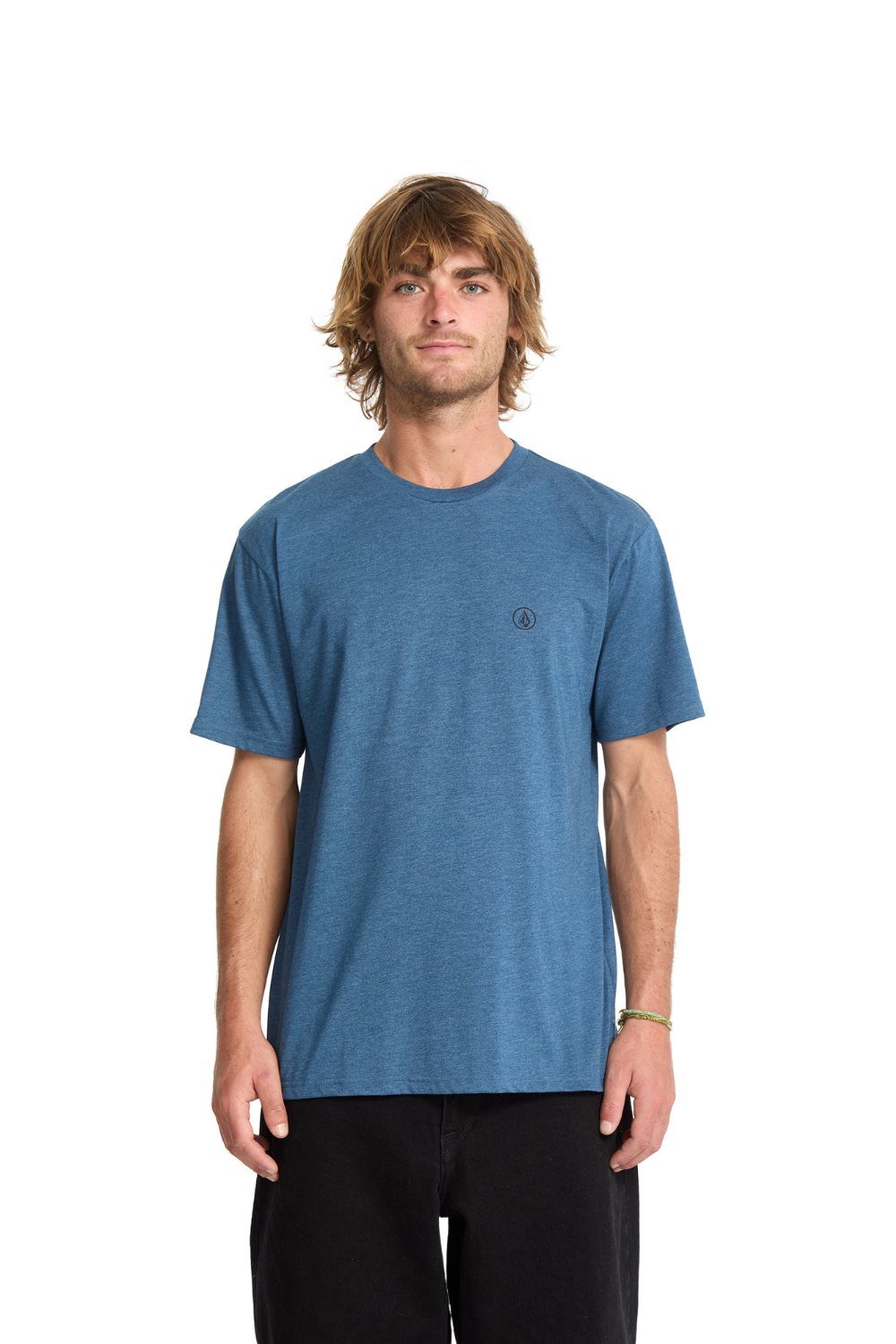 Volcom Circle Blanks Short Sleeve T-Shirt Cosmic Blue