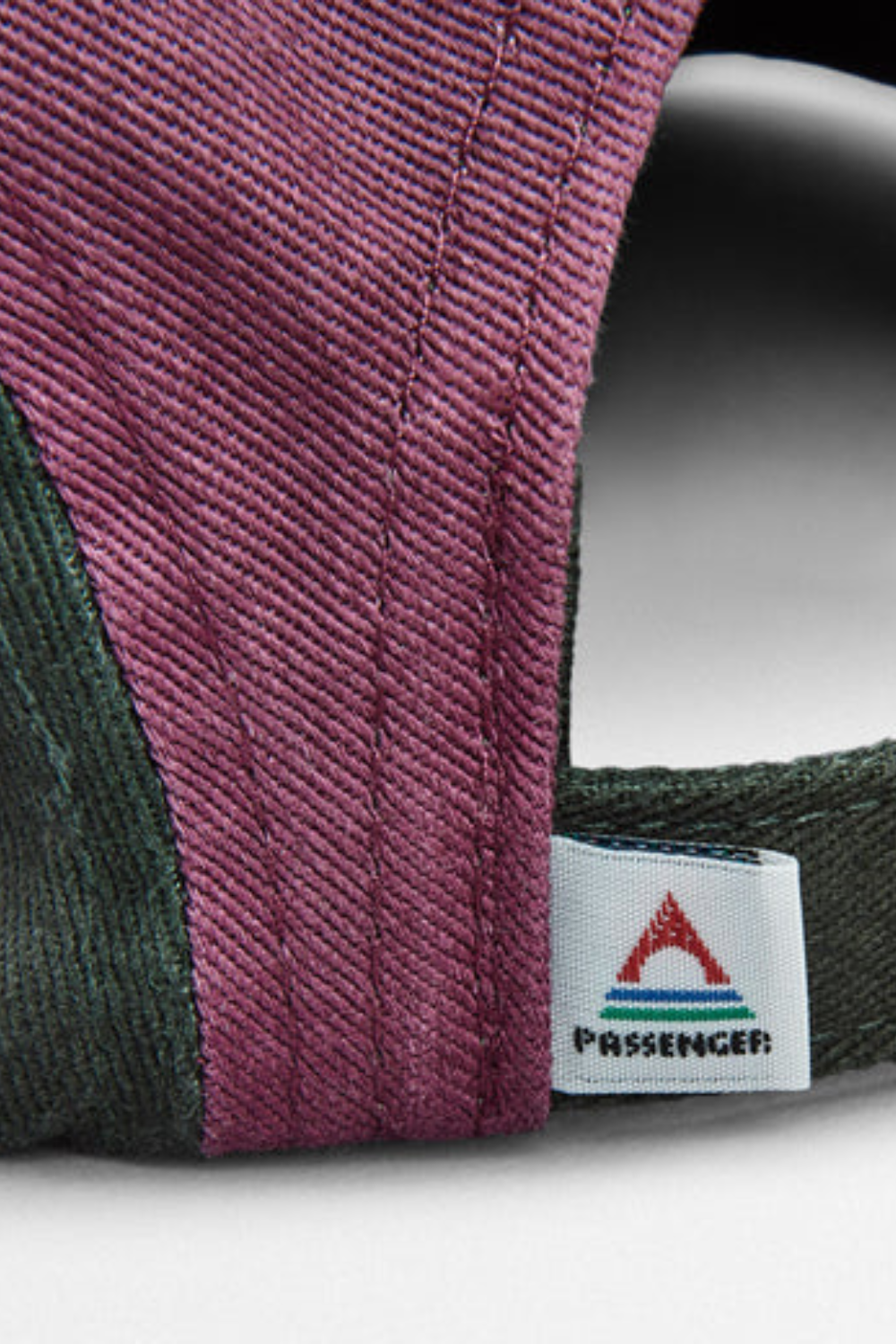 Passenger Fixie Recycled 5 Panel Cap Grape Multi