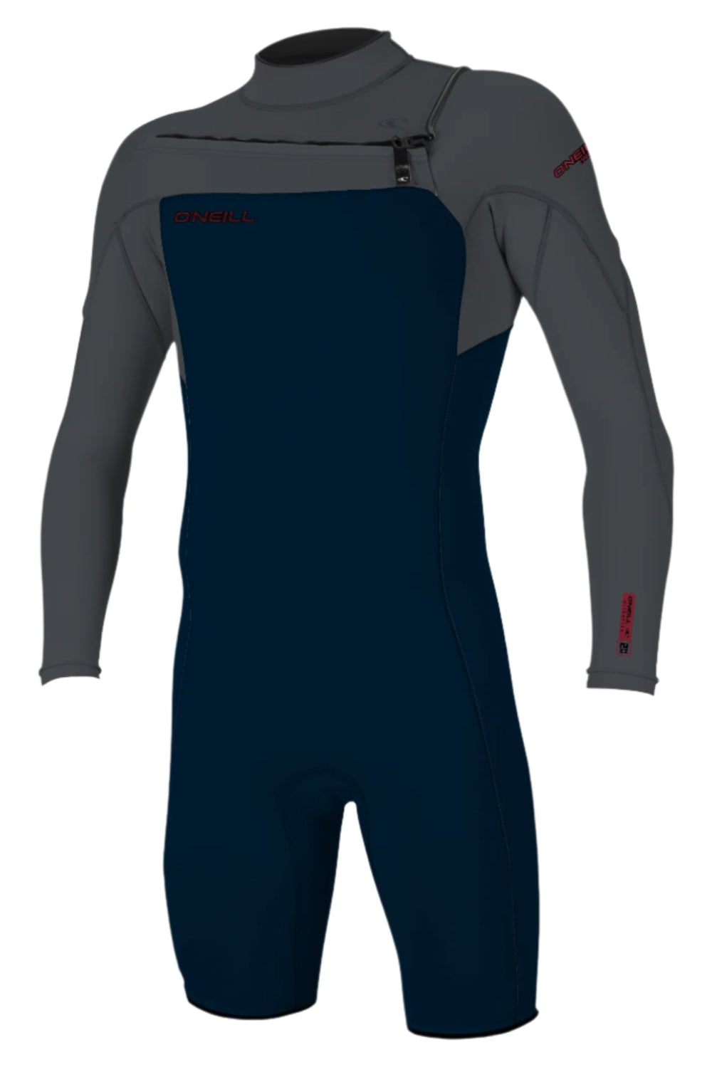 O'Neill Hammer 2mm Chest Zip Long Sleeve Spring Wetsuit Abyss/Graphite/Graphite