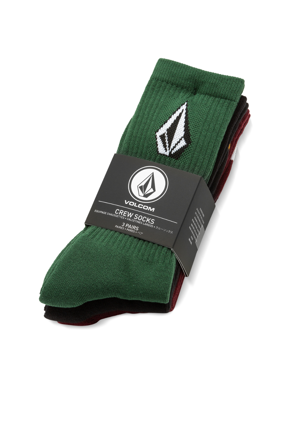 Volcom Full Stone 3Pk Sock - Mix