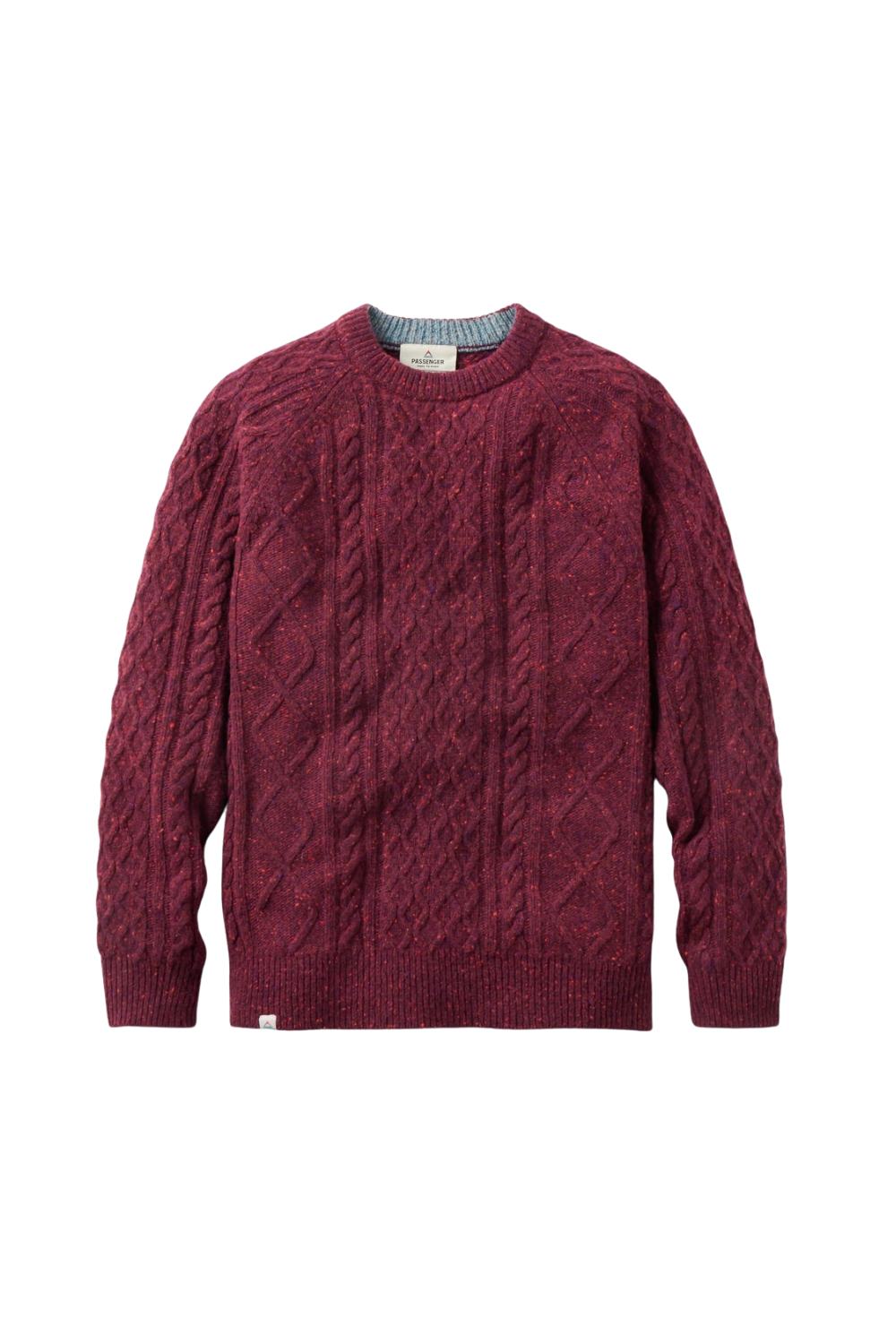 Passenger Sandbar Recycled Knitted Jumper Fig