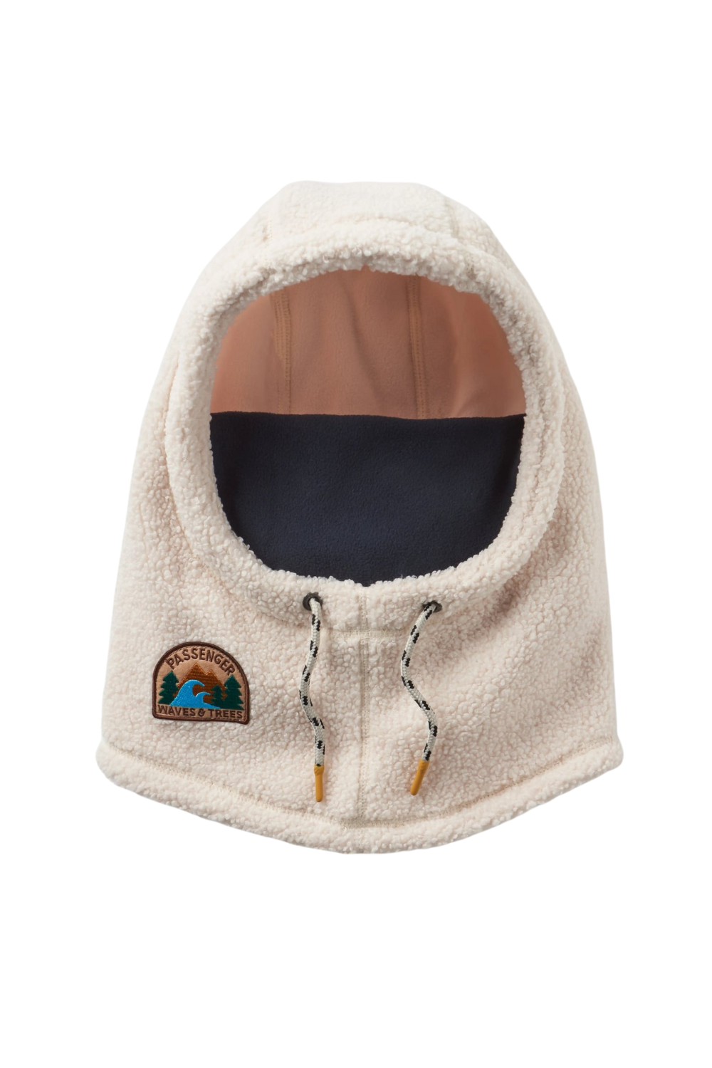 Passenger Snowdrift Recycled Polar Fleece Hood Birch