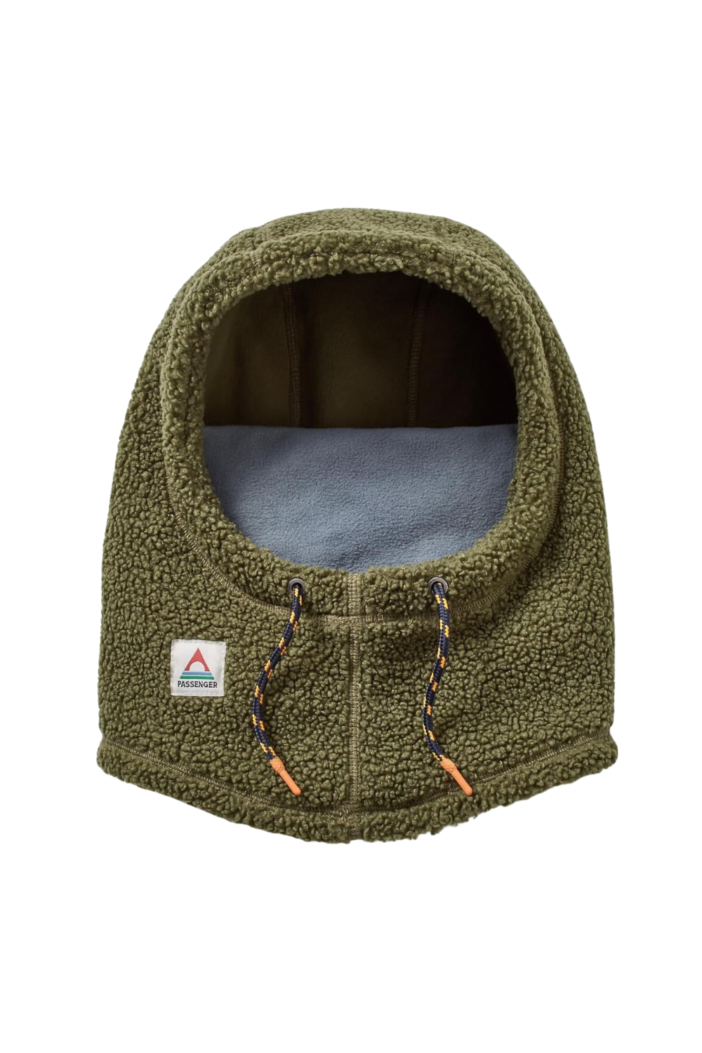 Passenger Snowdrift Recycled Polar Fleece Hood Khaki