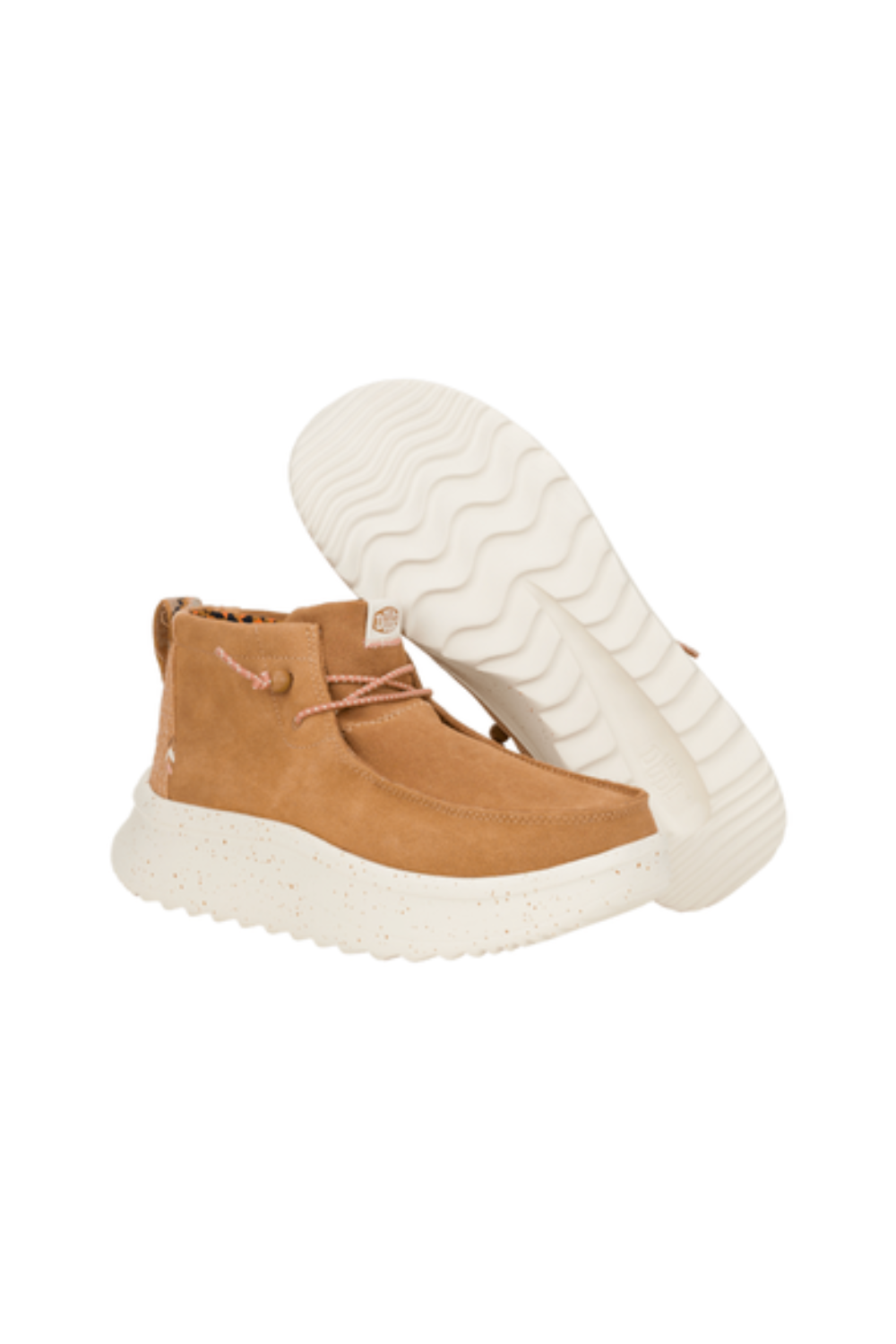Hey Dude Wendy Peak Hi Suede Chestnut