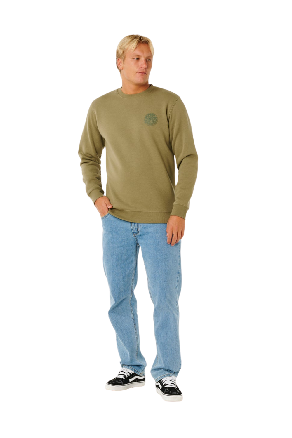 Rip Curl Wetsuit Icon Mens Crew Surplus Green