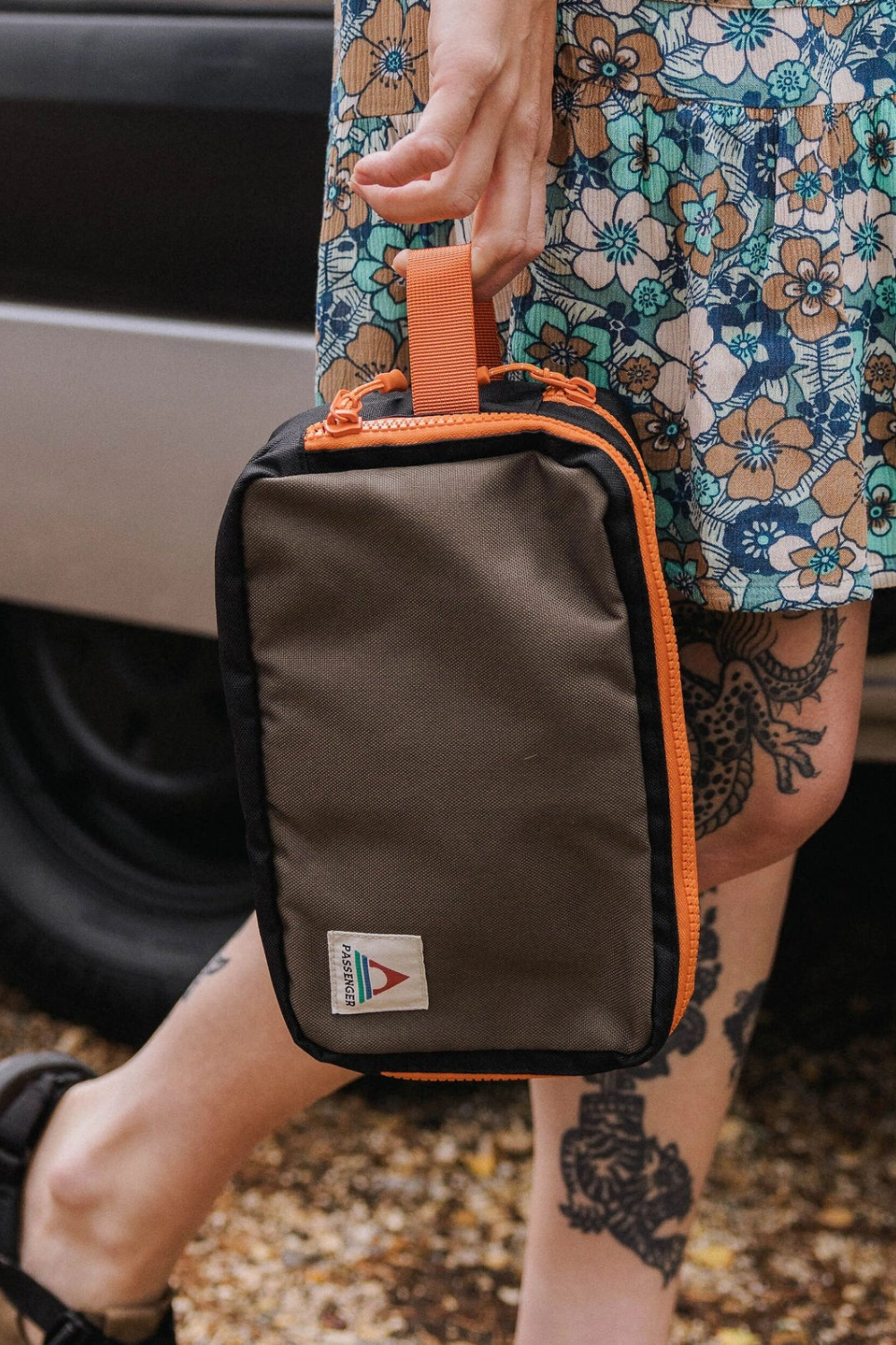 Passenger Travel Recycled Wash Kit True Black/Khaki