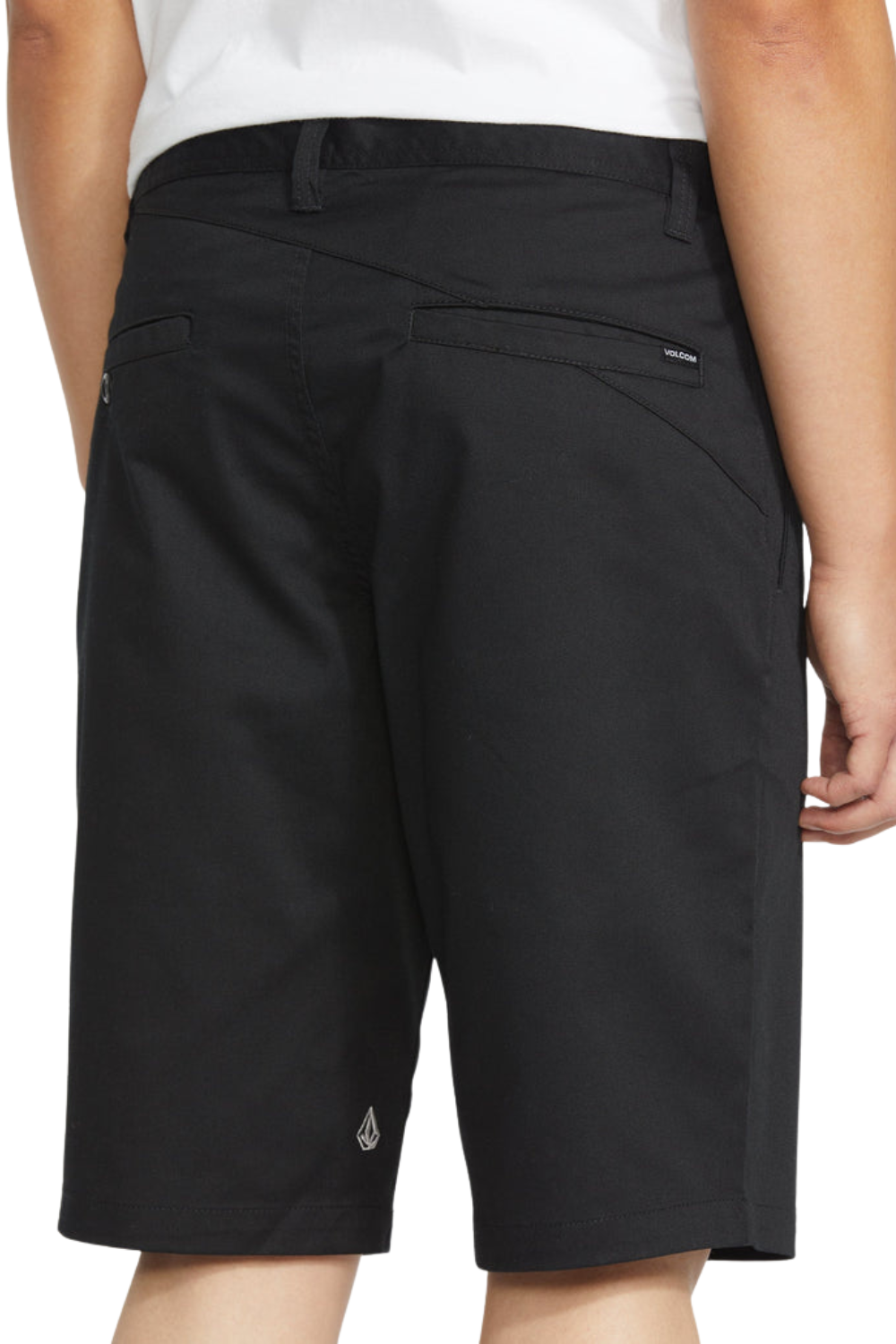 Volcom Frickin Modern Stretch Mens 21" Shorts Black