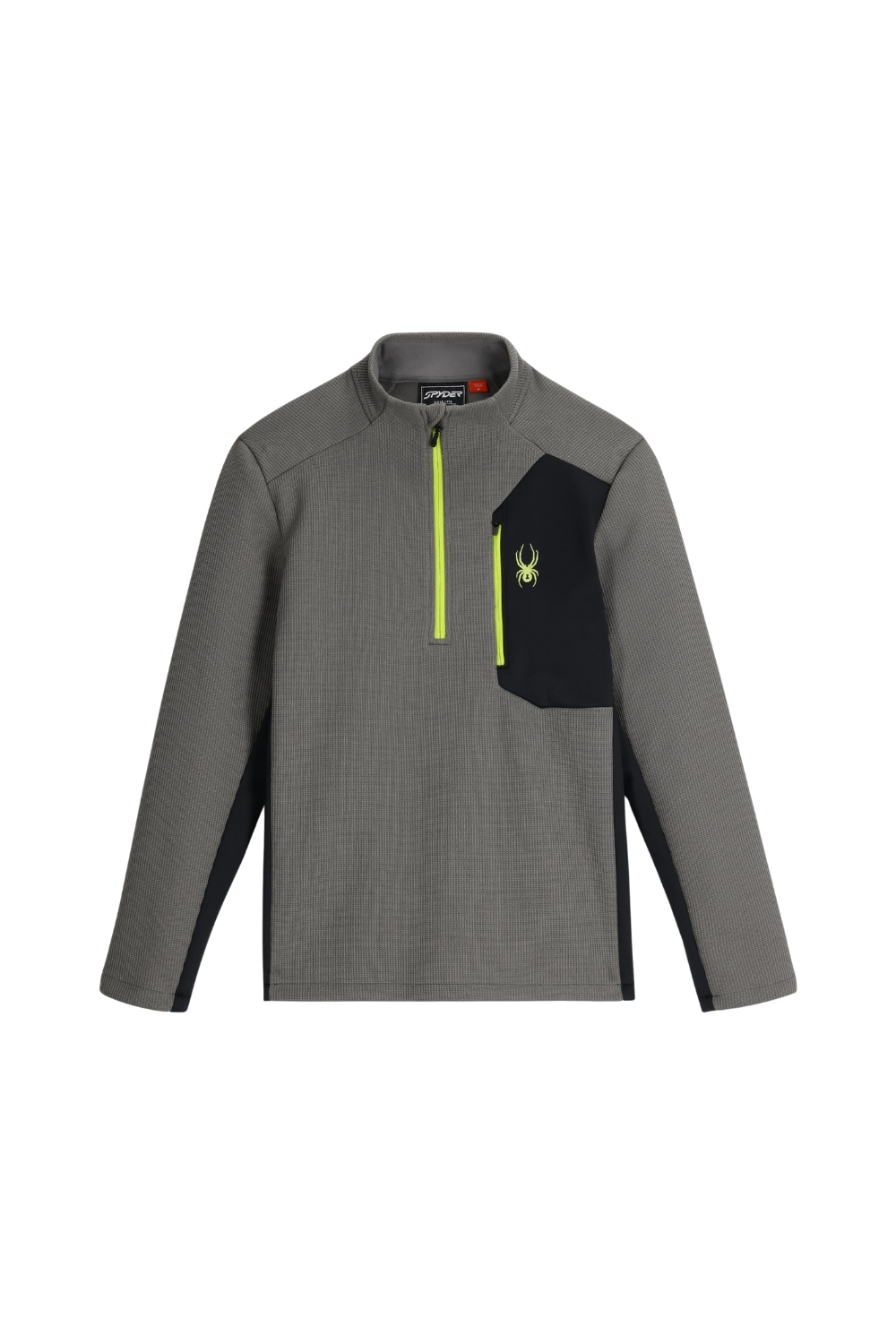 Spyder Mens Bandit Half Zip Fleece Storm