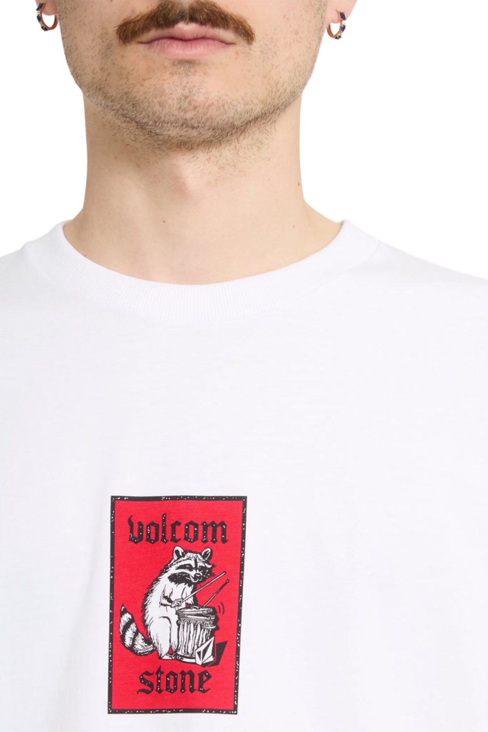 Volcom Rockout Mens T-Shirt White