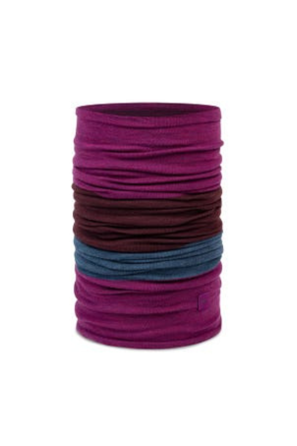 Buff Merino Move Multifunctional Neckwear Block Magenta