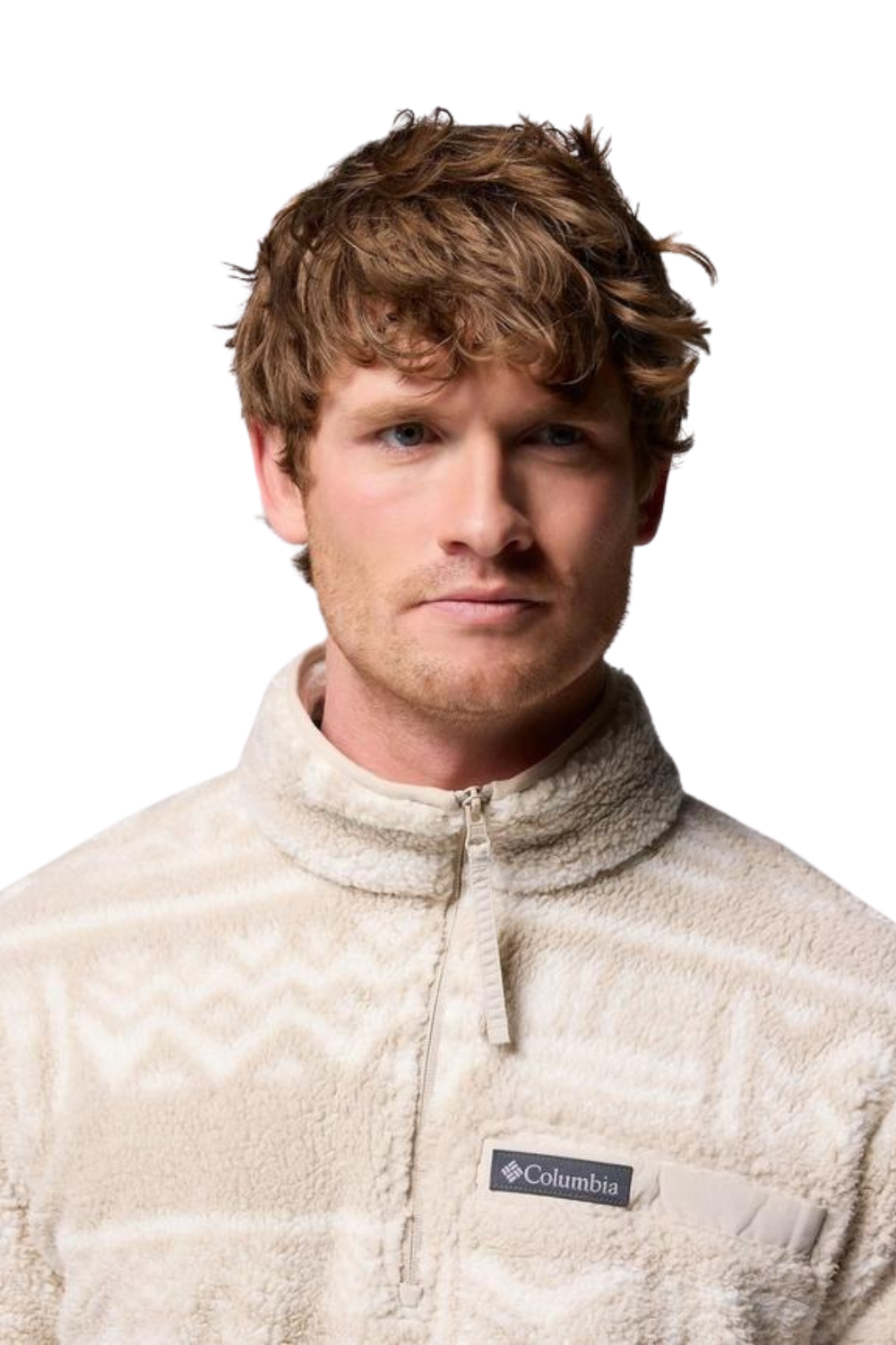 Columbia Winter Pass Reversible Fleece Canoe Dark Stone Peaked Tonal