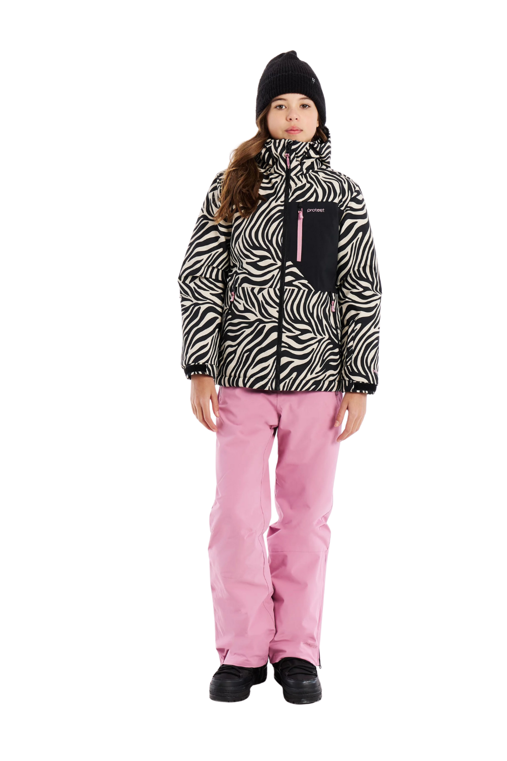 Protest PRTMinx Junior Snow Jacket True Black