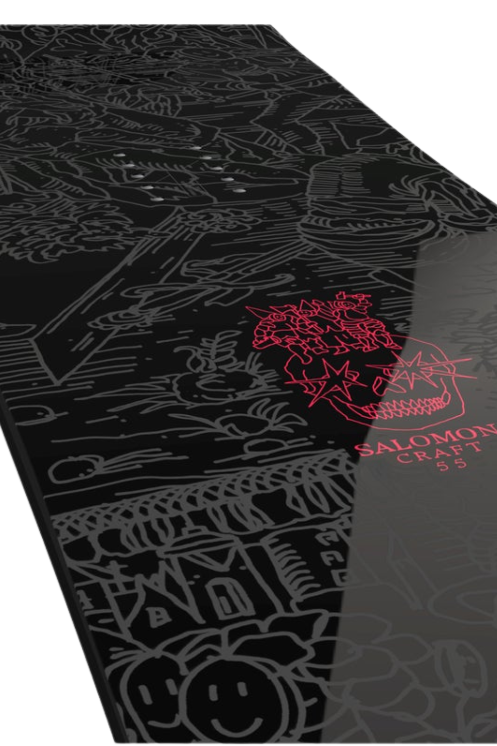 Salomon Mens Craft Snowboard Black