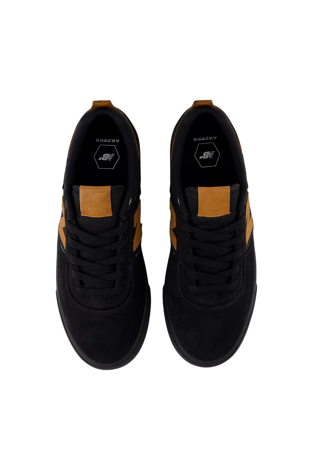 New Balance Numeric Jamie Foy 306 Skate Shoes Black With Brown