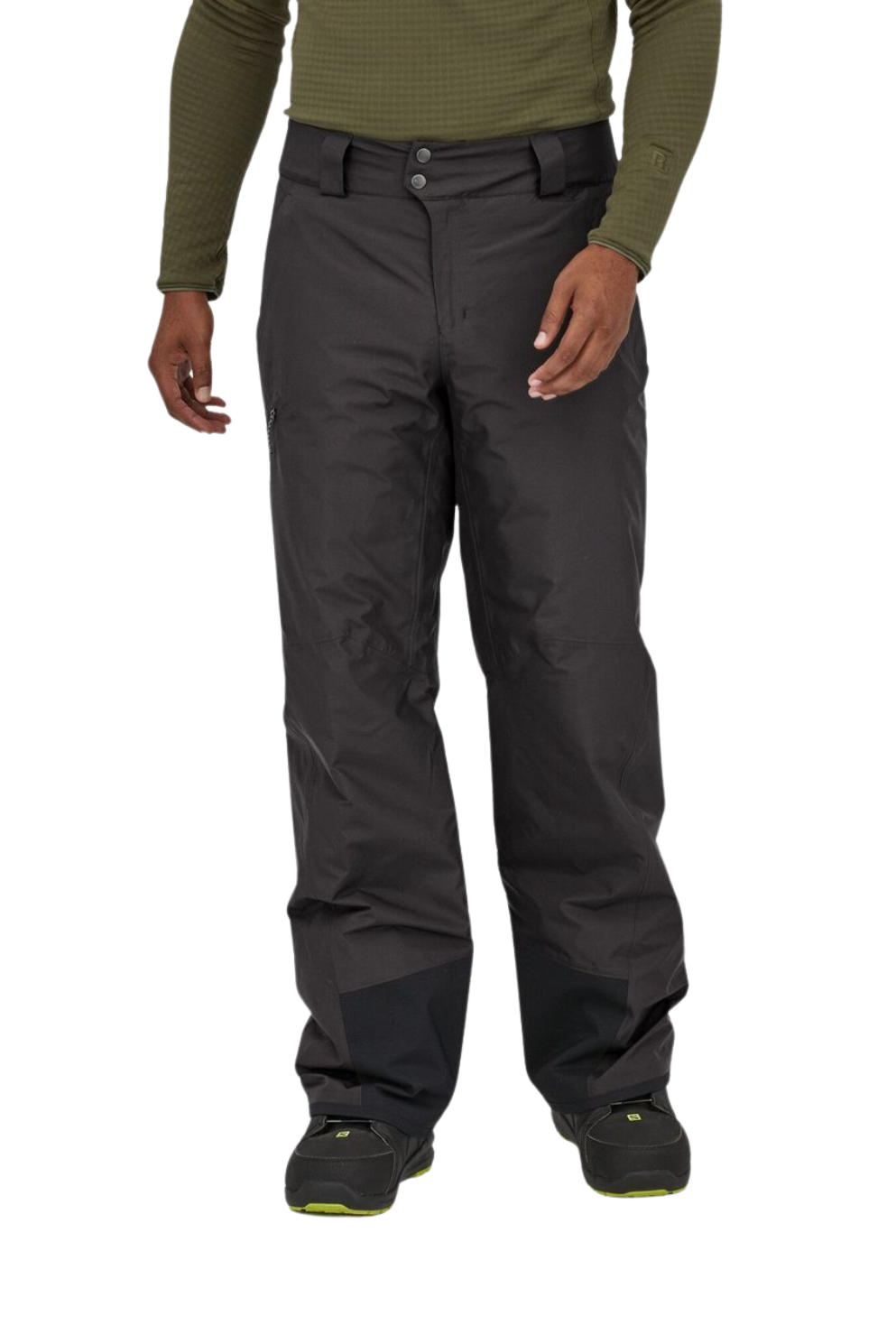 Patagonia Mens Insulated Powder Town Snow Pants Black