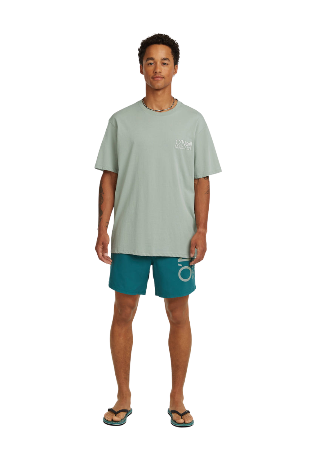 O'Neill Cali Mens 16'' Swim Shorts Botanical Heat