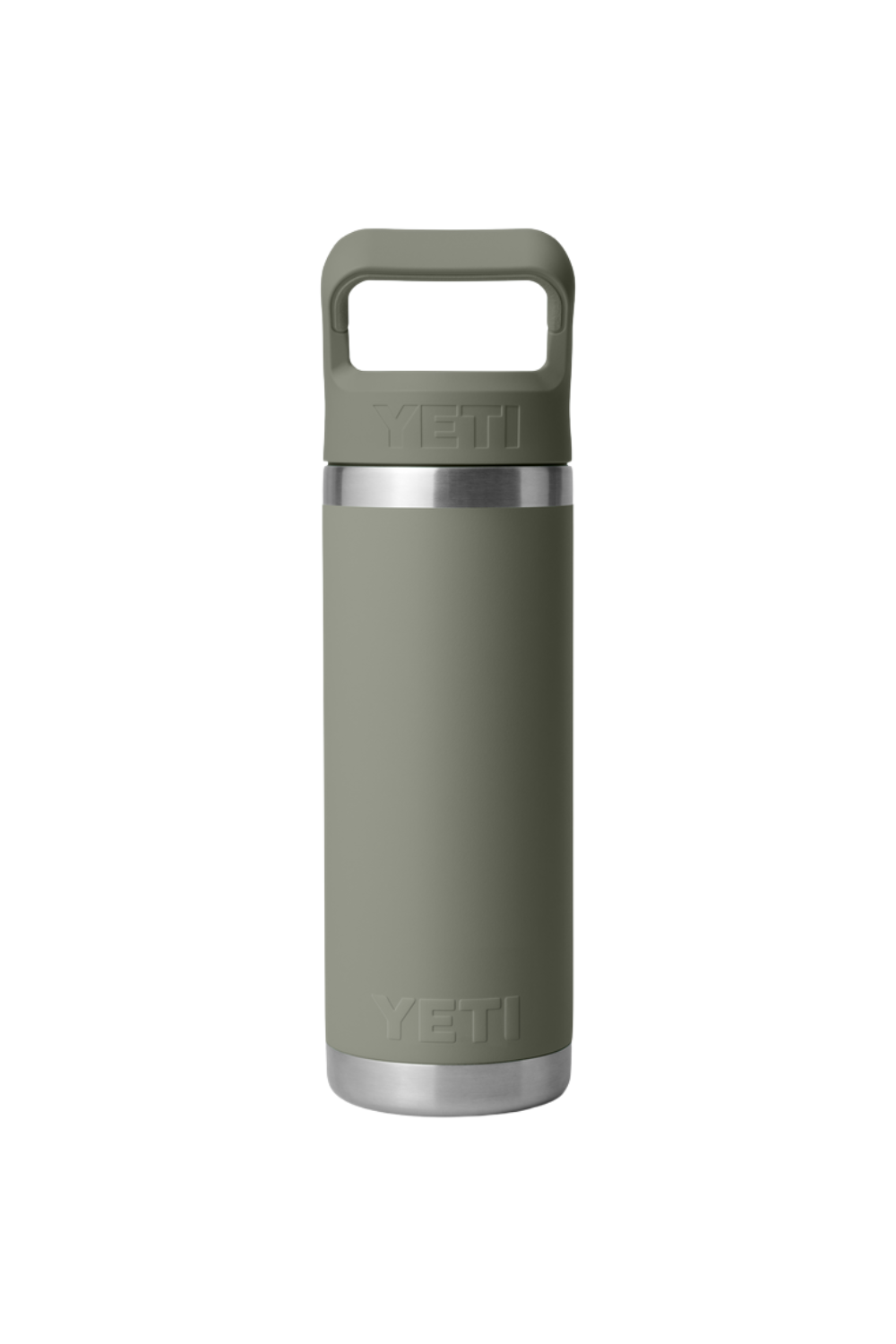Yeti Rambler 18 Oz Straw Bottle Pampa Green