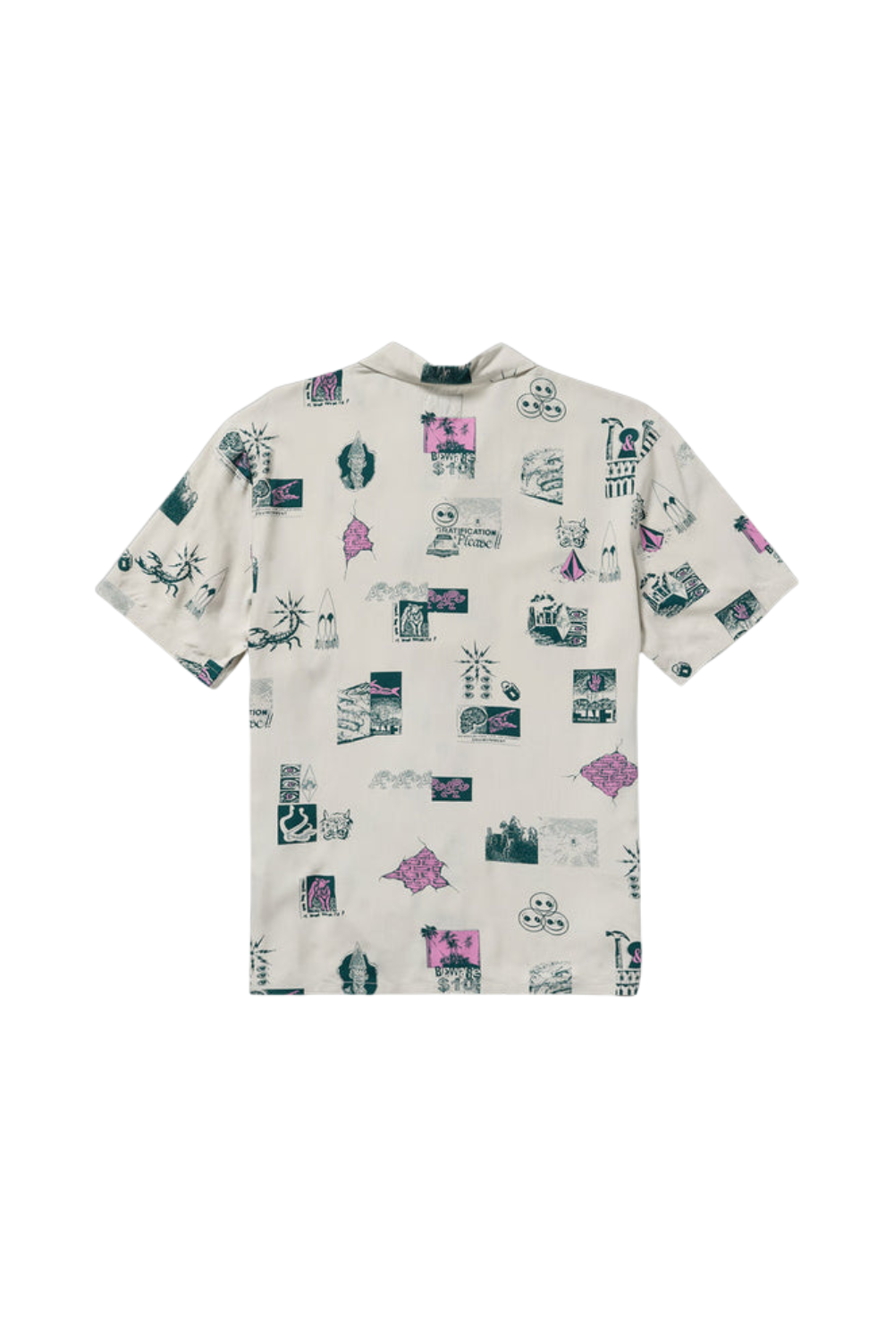 Volcom Mistostone Short Sleeve Shirt White