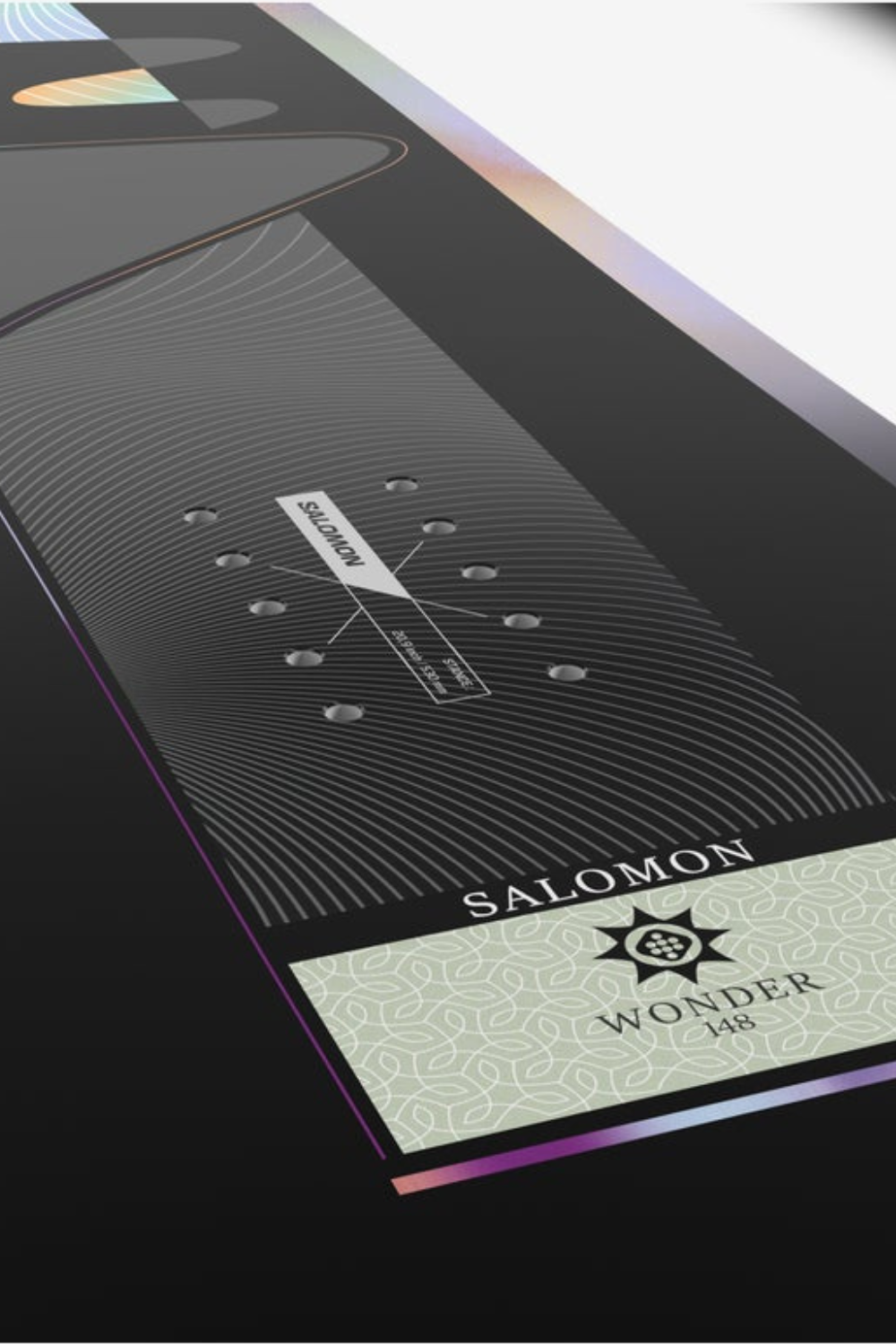 Salomon Womens Wonder Snowboard Black