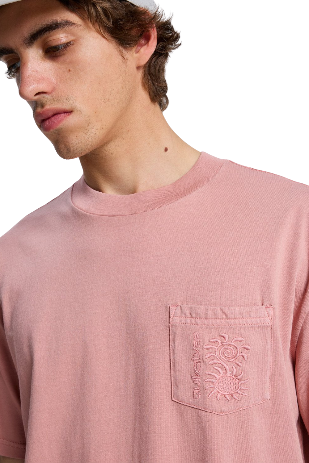 Quiksilver Oxni Washed Mens T-Shirt Desert Sand