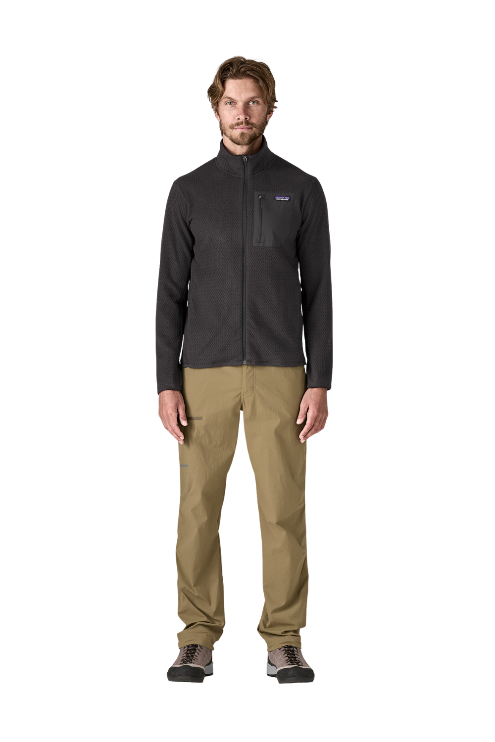 Patagonia Mens R1 Air Fleece Jacket Black