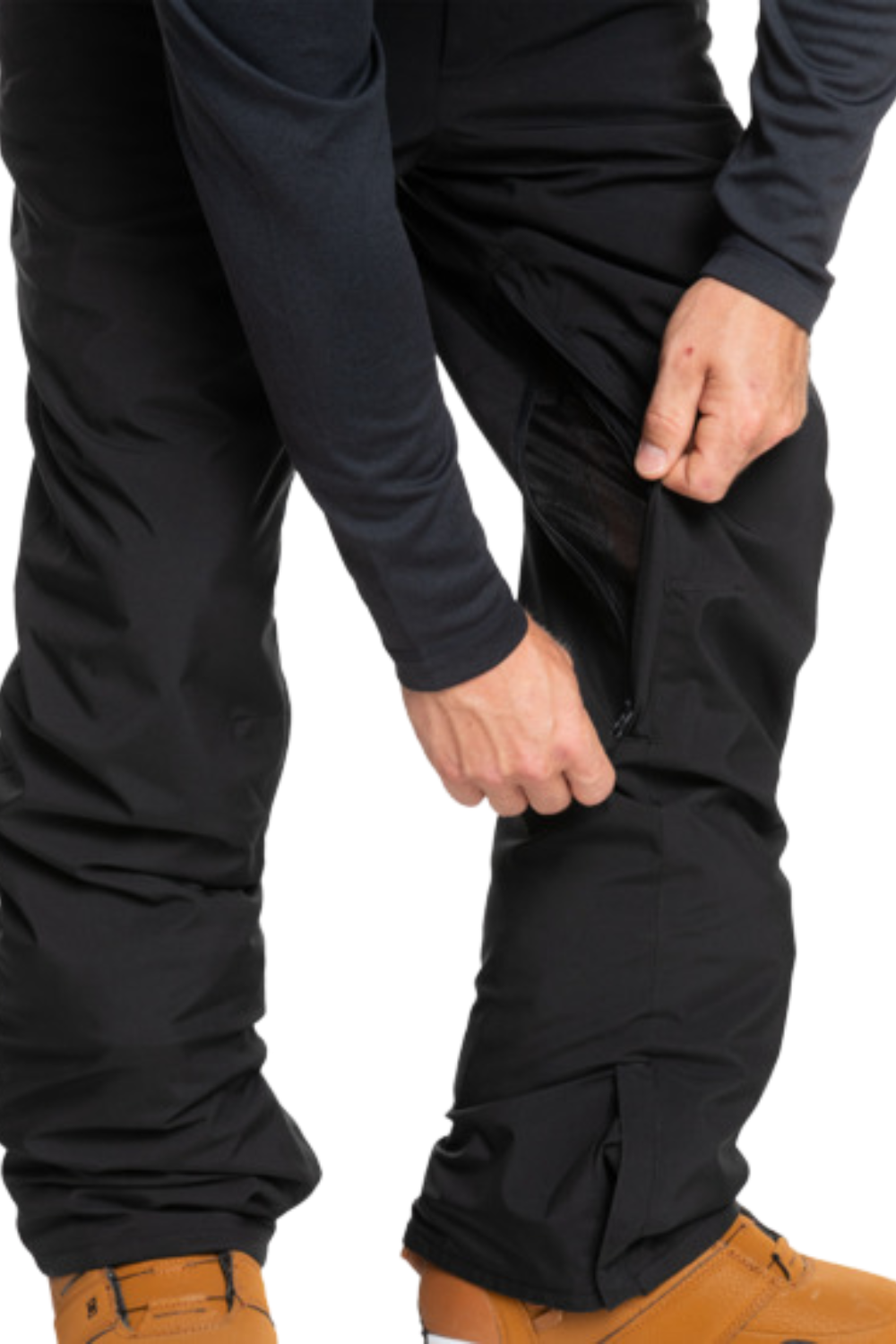 Quiksilver Mens Estate Technical Snow Pants True Black