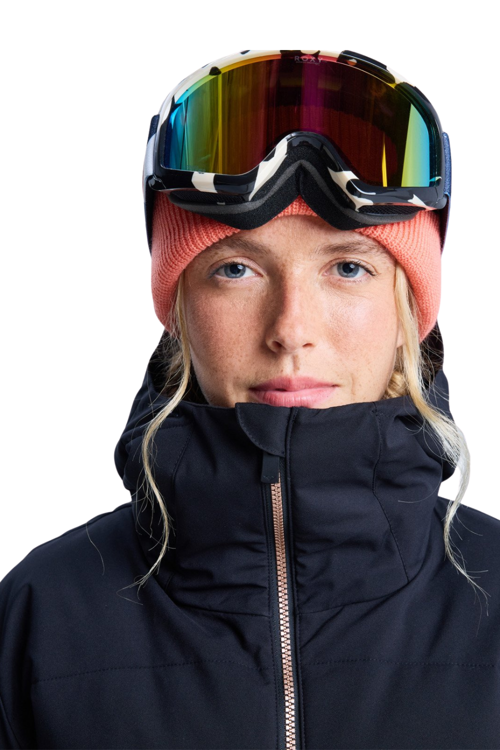 Roxy Womens Snowyhill 10K Puffy Technical Snow Jacket True Black