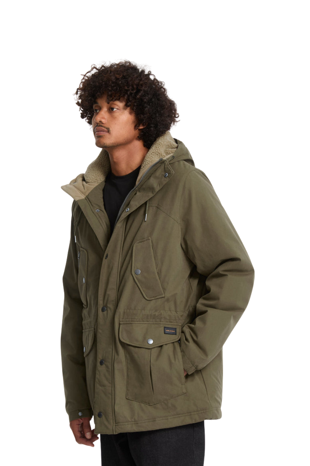 Volcom Starget 5K Parka Jacket Military