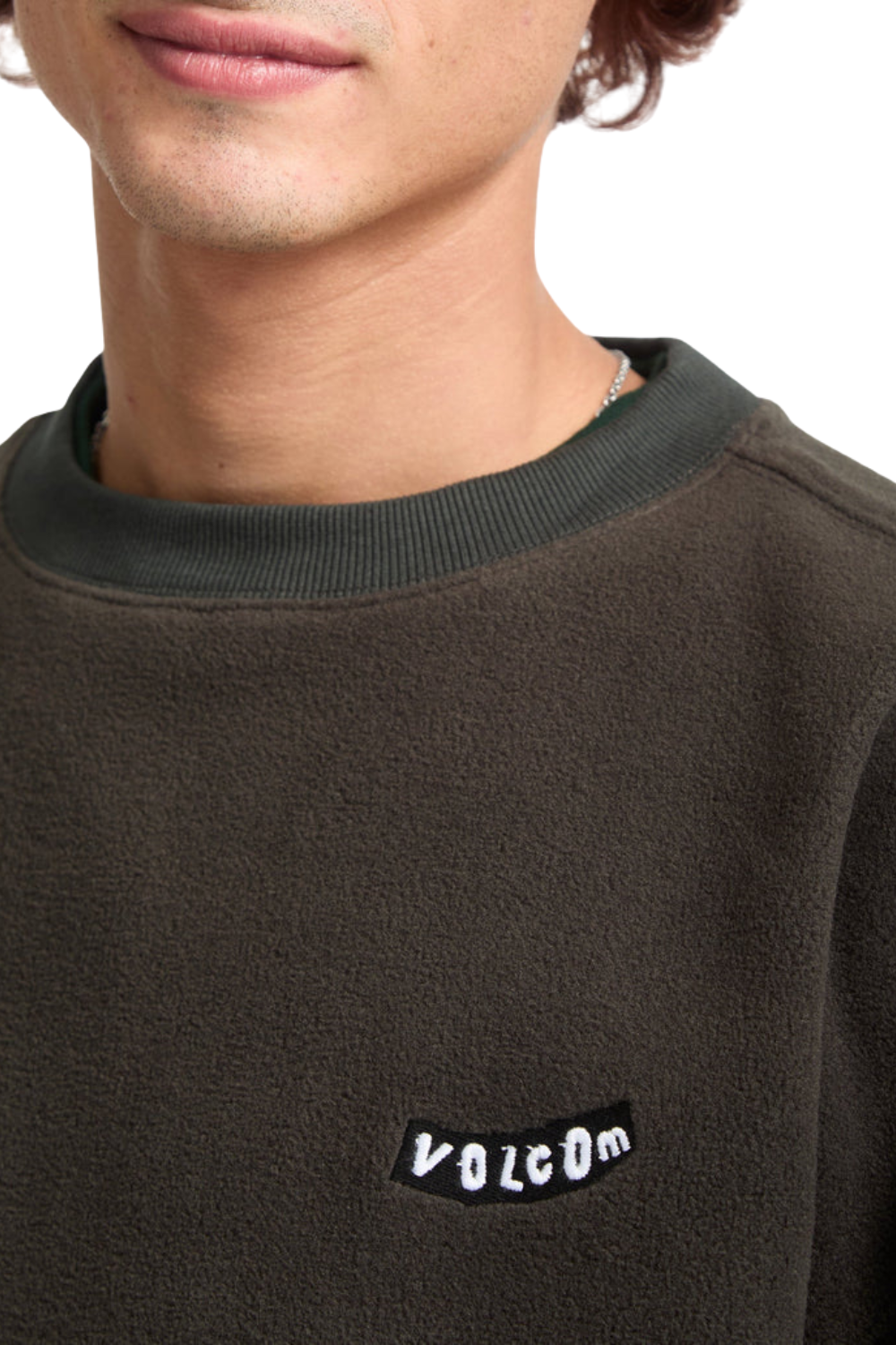 Volcom Too Kool Sweatshirt Rinsed Black