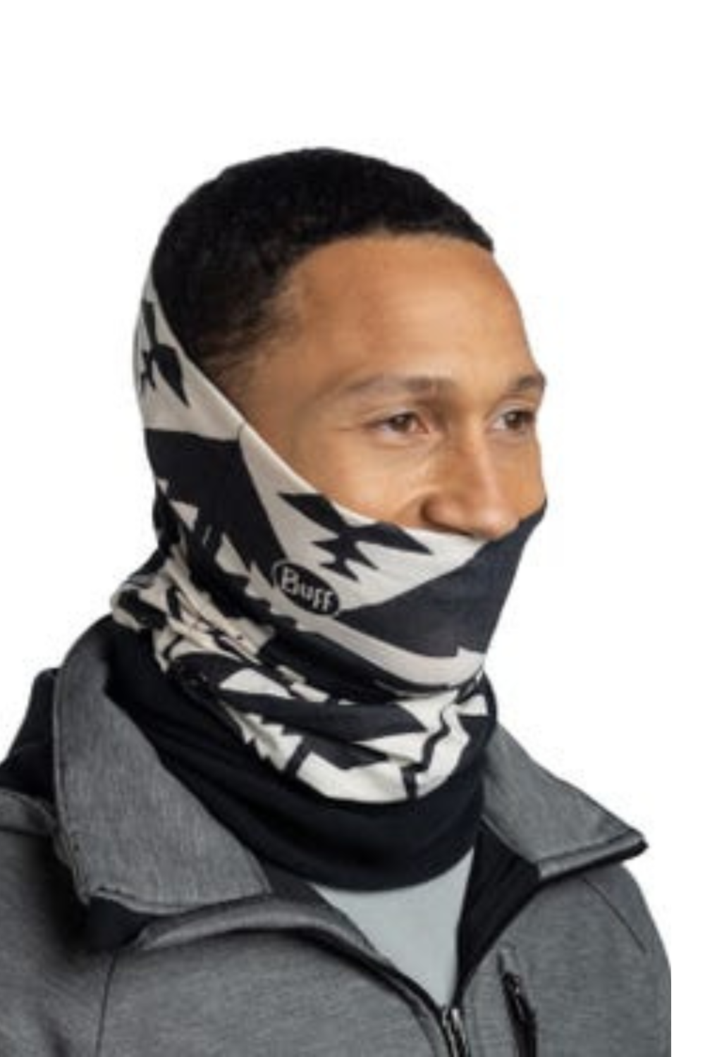 Buff Polar Multifunctional Neckwear Skar Black