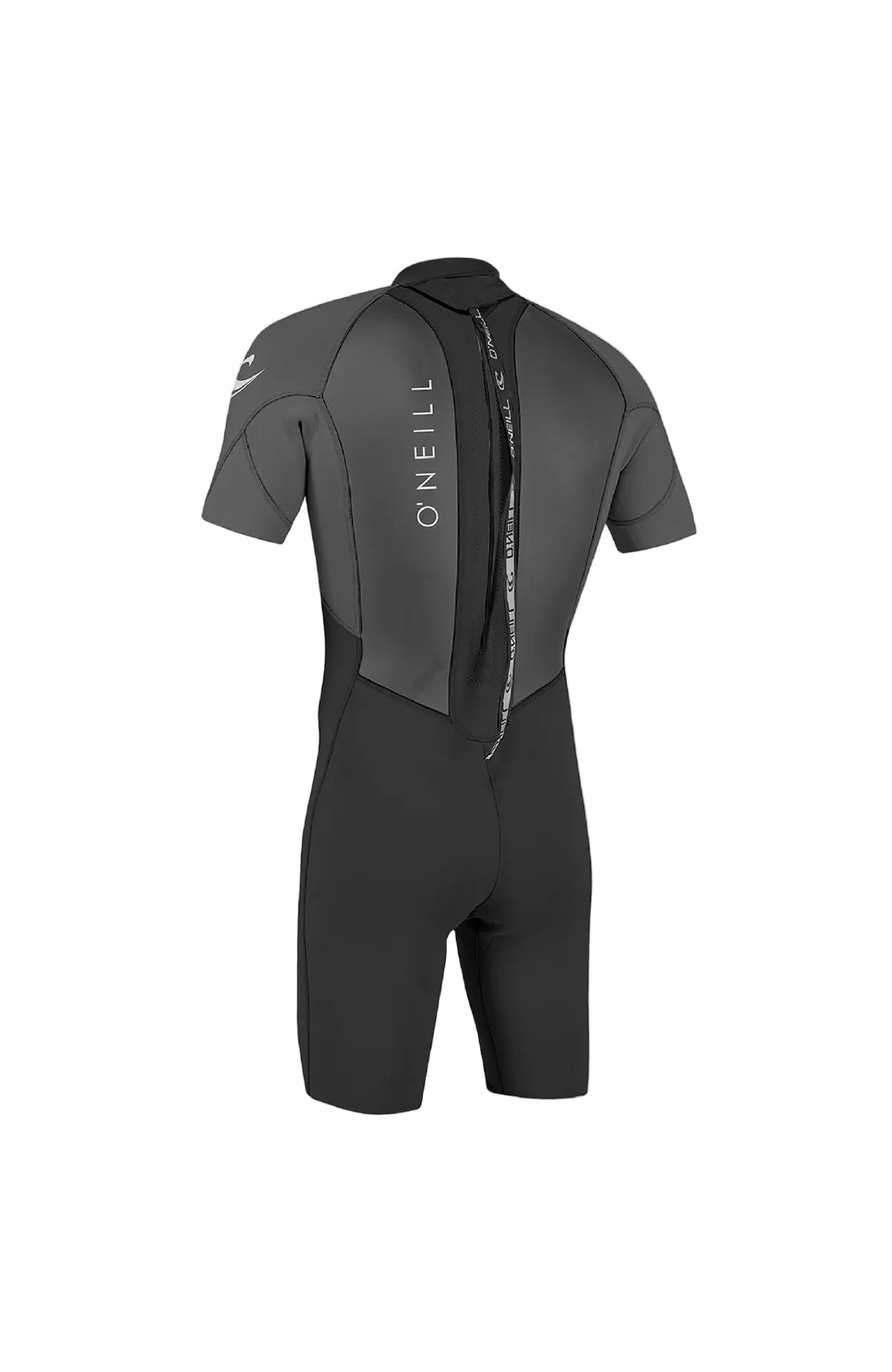 O'Neill Reactor 2.2mm Spring Wetsuit Back Zip Short Sleeves Black