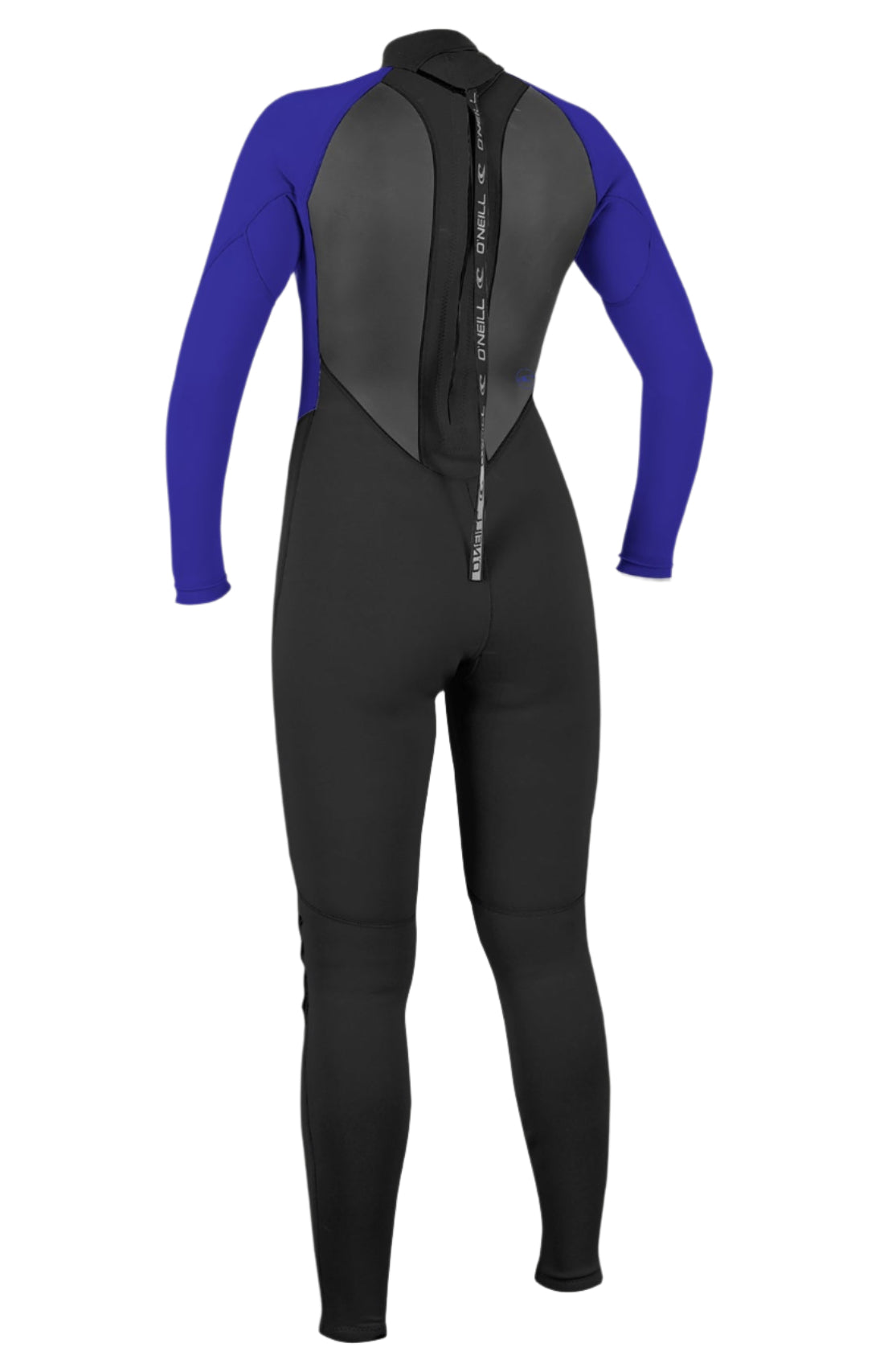 O'Neill Womens Reactor 2 3/2 Back Zip Full Wetsuit Black/Cobalt