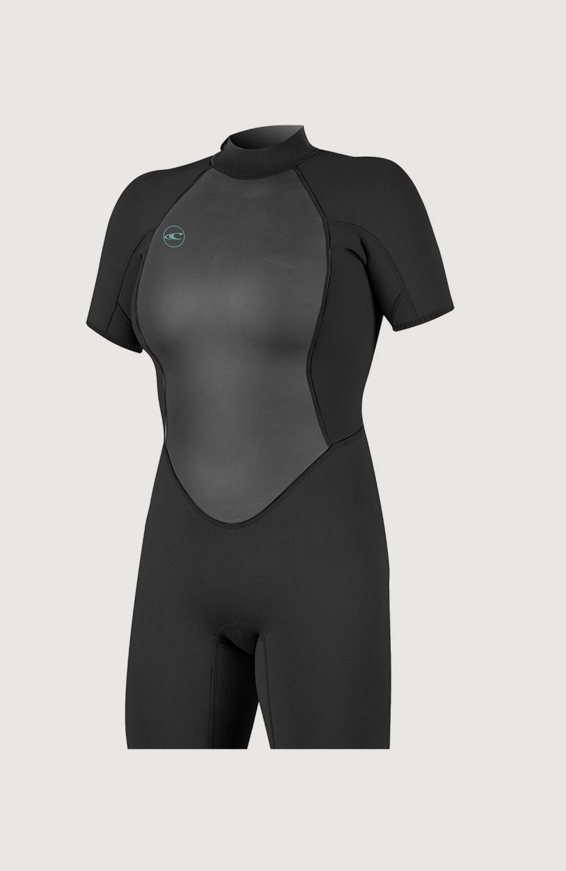 O'Neill Womens Reactor 2 2mm Back Zip Spring Wetsuit Black